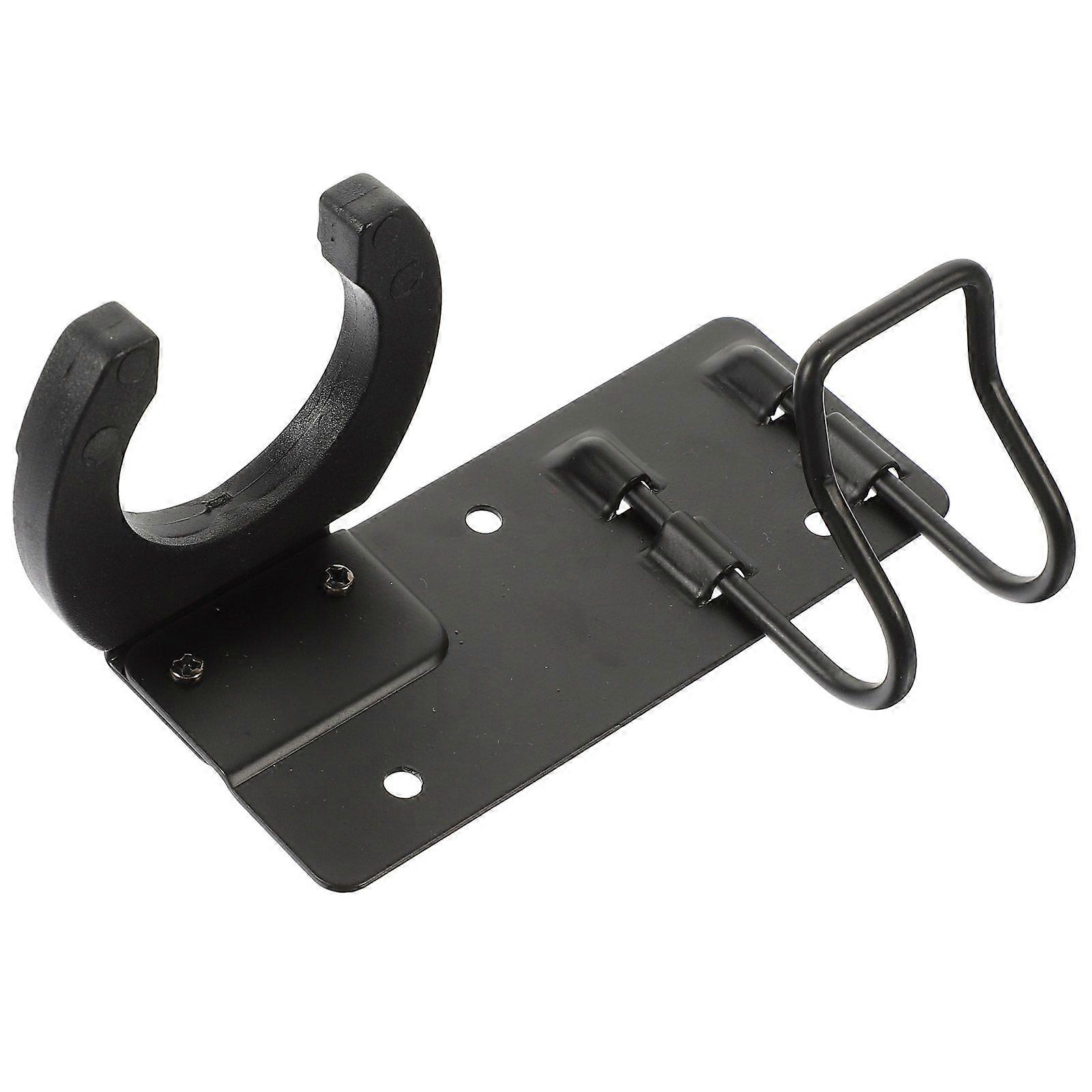 Practical Wall-mounted Mic Rack Sturdy Iron Microphone Holder Wireless Microphone Hook