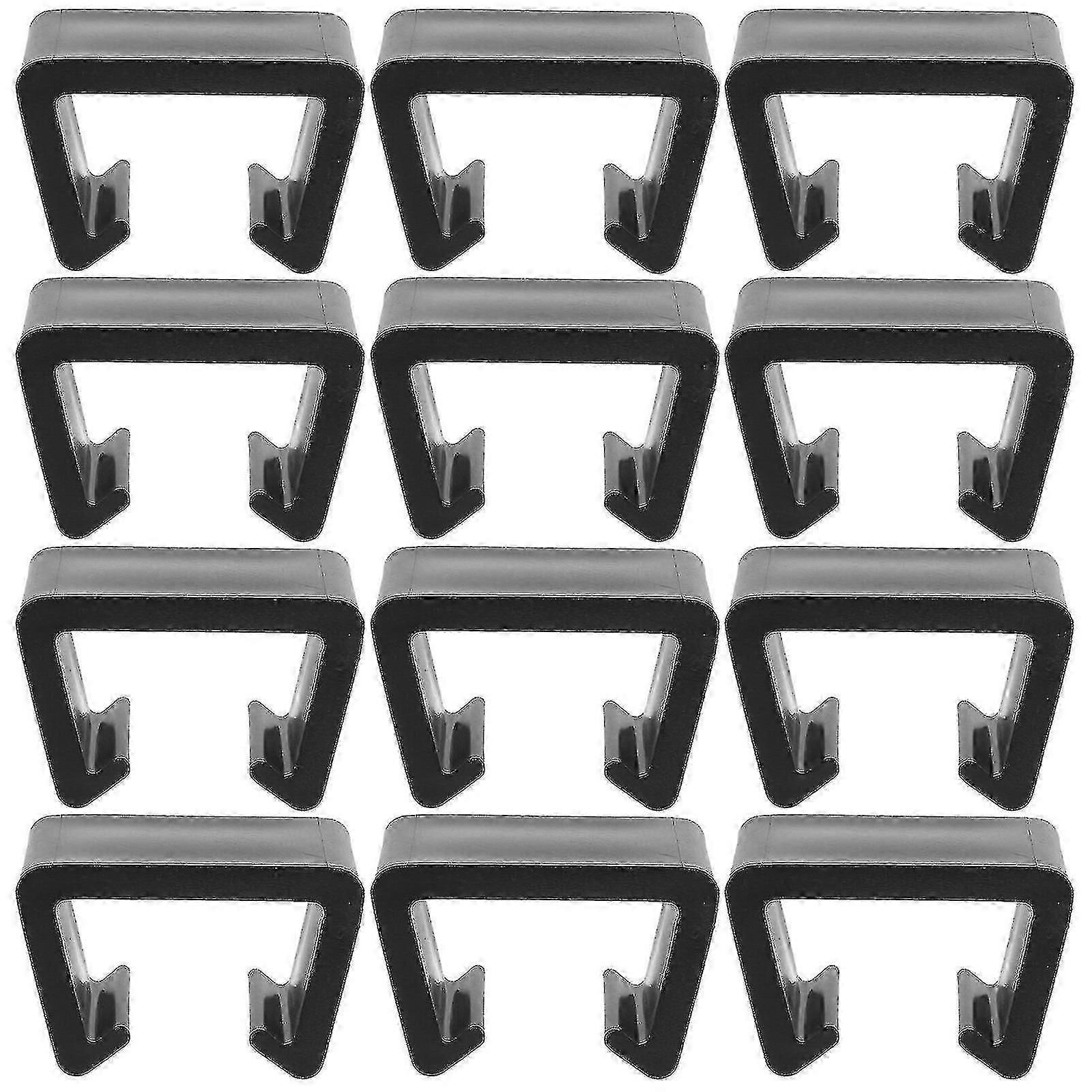 12 יחידות קליפים לריהוט גן קליפים לריהוט פטיו ספה חיצונית ריהוט פטיו מחבר מלחציים