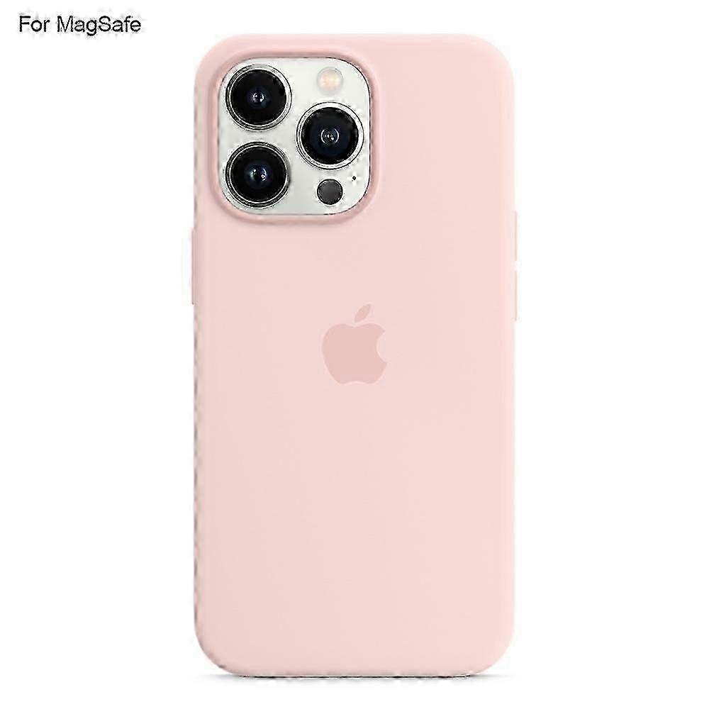 For iPhone 14 Pro MagSafe Liquid Silicone Case Protective Cover with Shockproof and Scratch Resistant Design