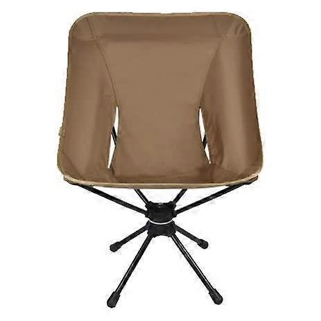 Lightweight Swivel Chairs Folding Camping Chair with Carry Bag for Beach Fishing Outdoor Backpacking (Color: 03)