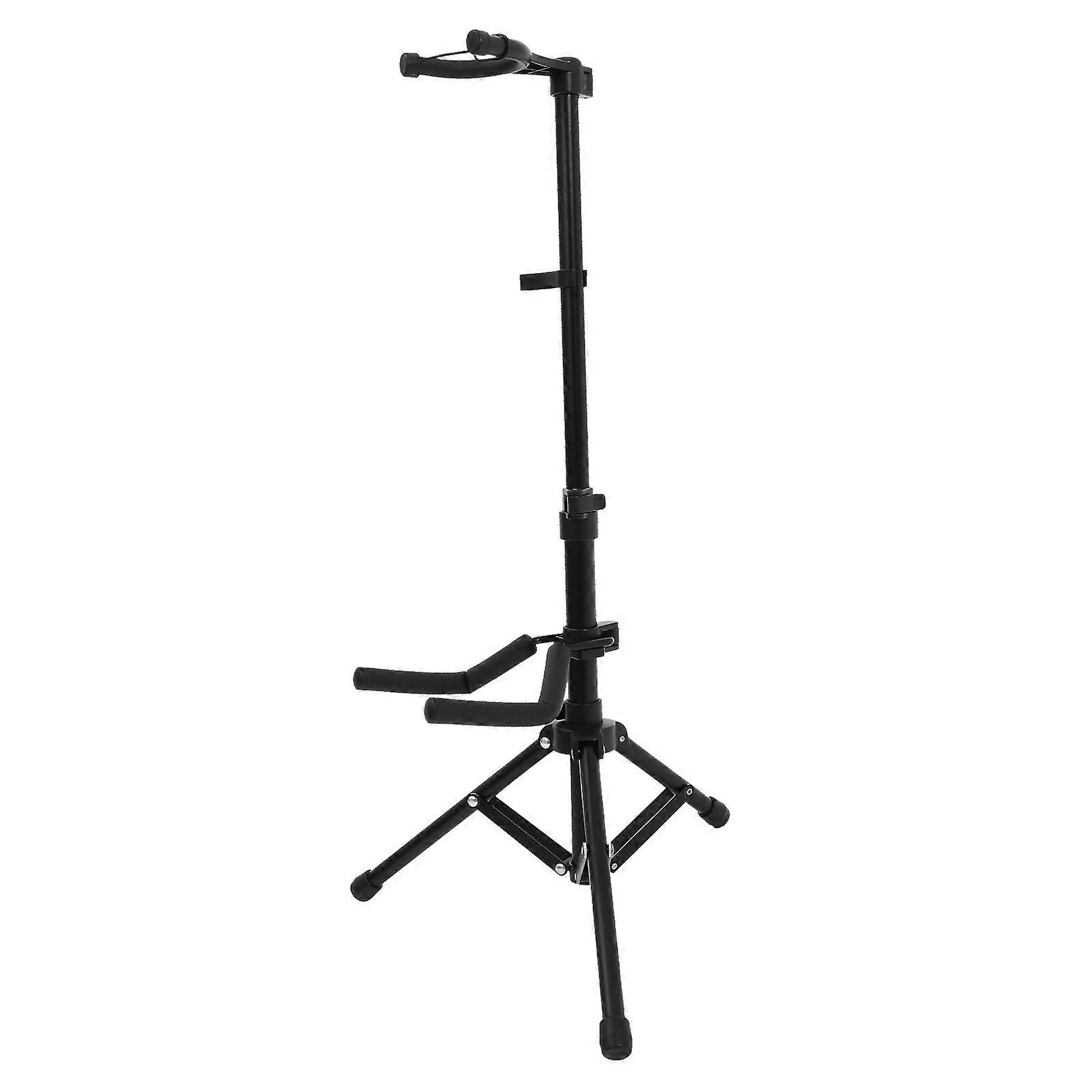 Violin Support Stand Vertical Violin Stand Black Nylon Material 1Pc