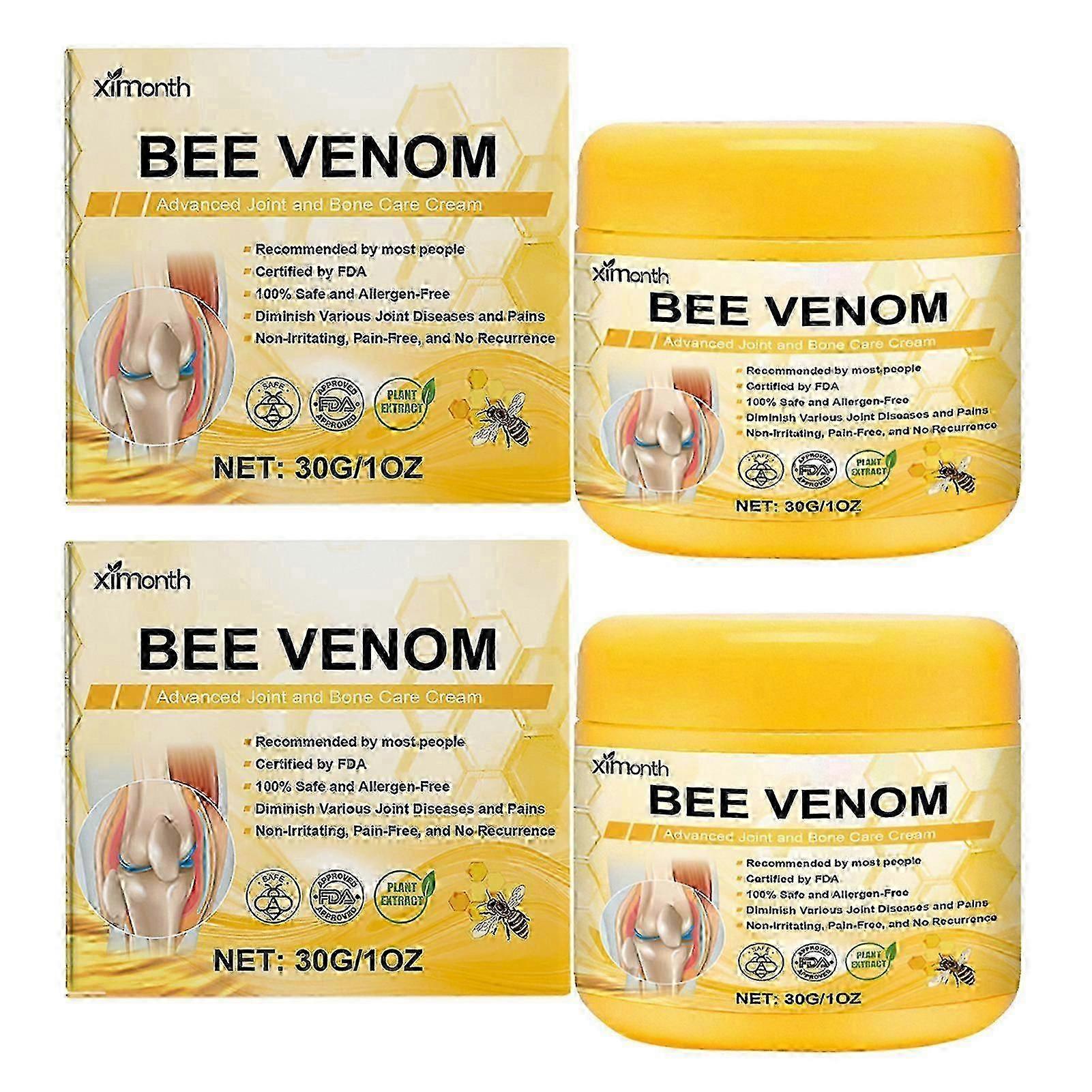Body Joint Care Cream with Bee-Venom Joint Pain Treat Soothing Massage Cream for External Use 2025