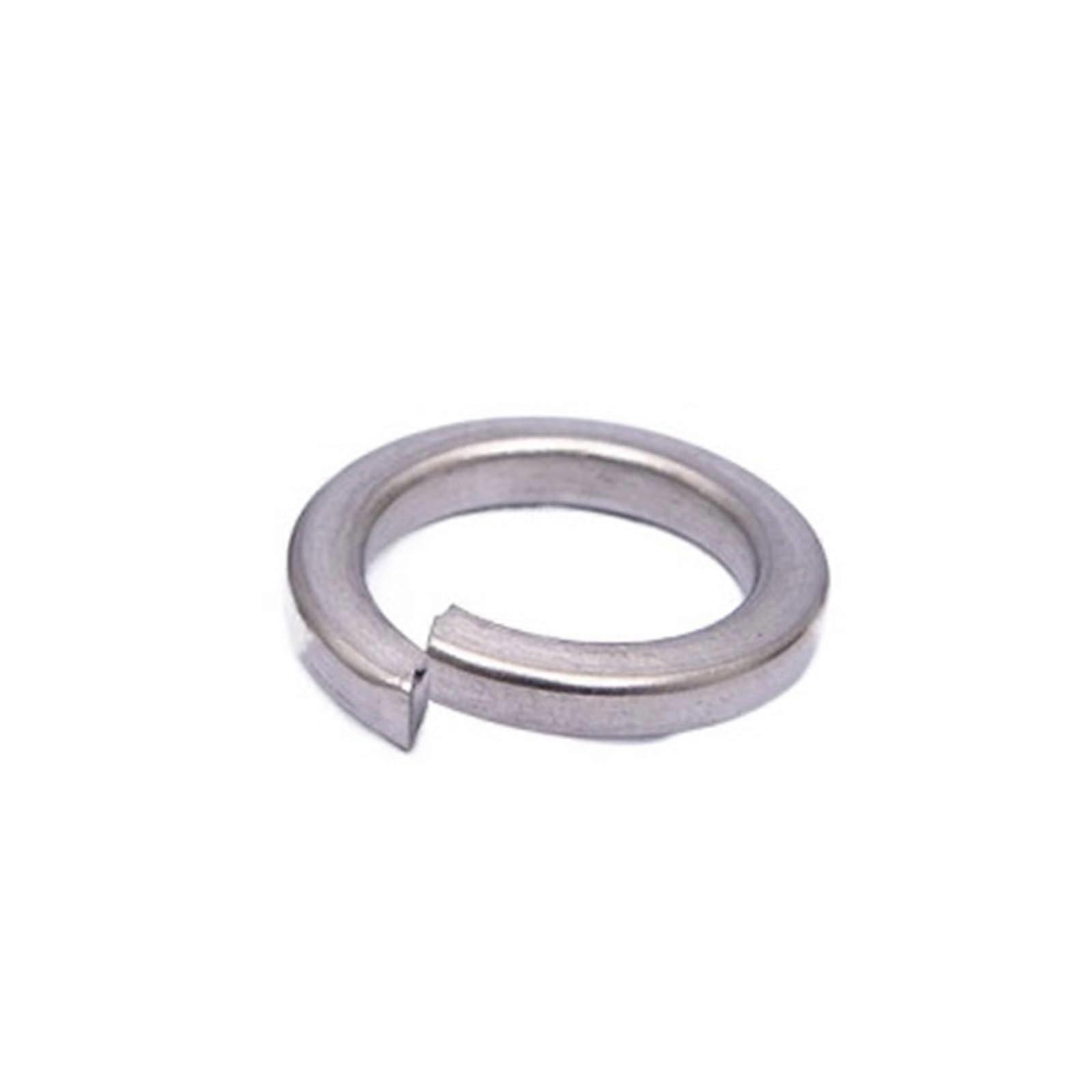 304 Stainless Steel Spring Washer Open Elastic Washer Split Lock Shim M1.6 M2 M2.5 M3 M24 (1 Piece) Silver