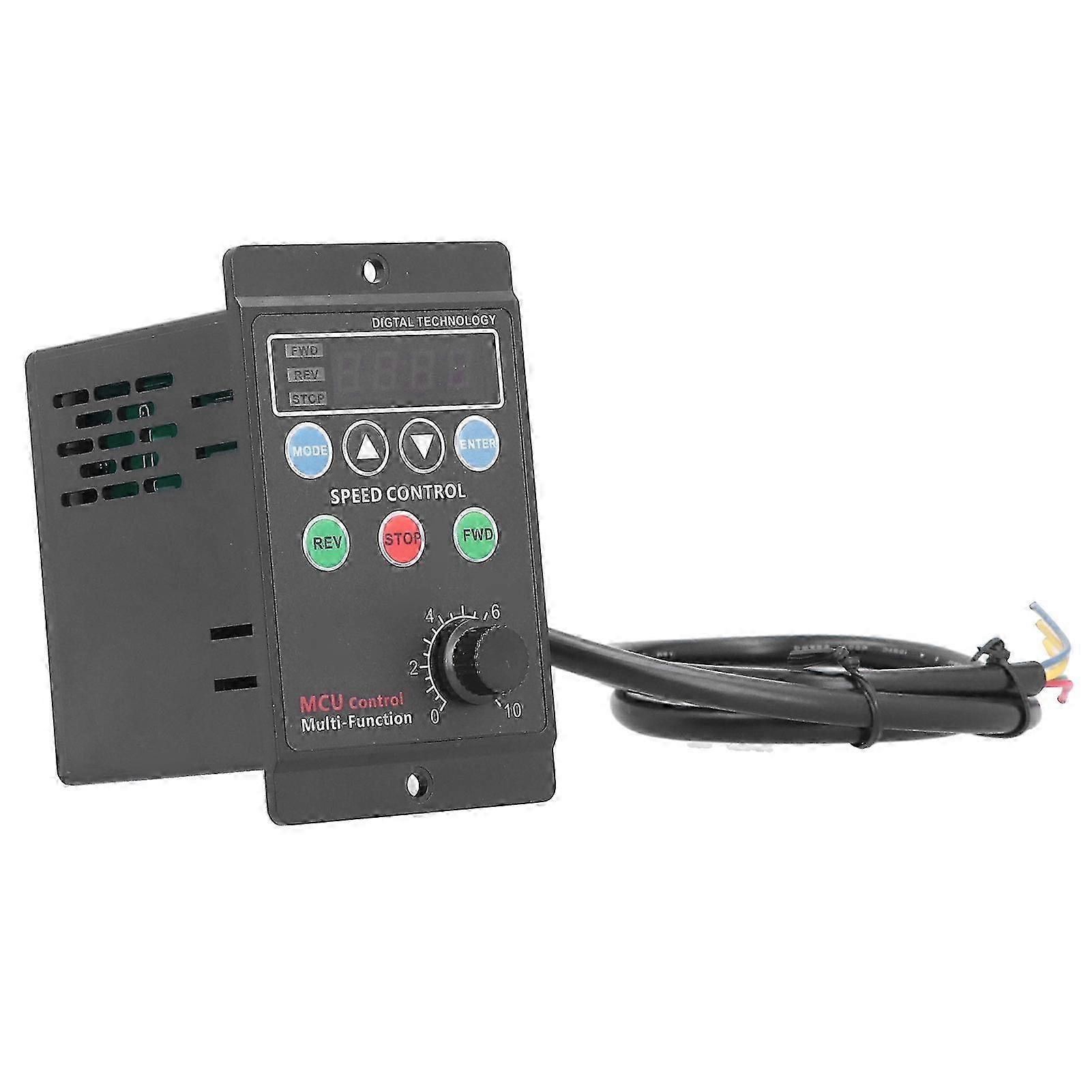 UX52 Motor Speed Controller Digital Display Electric Rheostat SinglePhase AC 220V(120W )