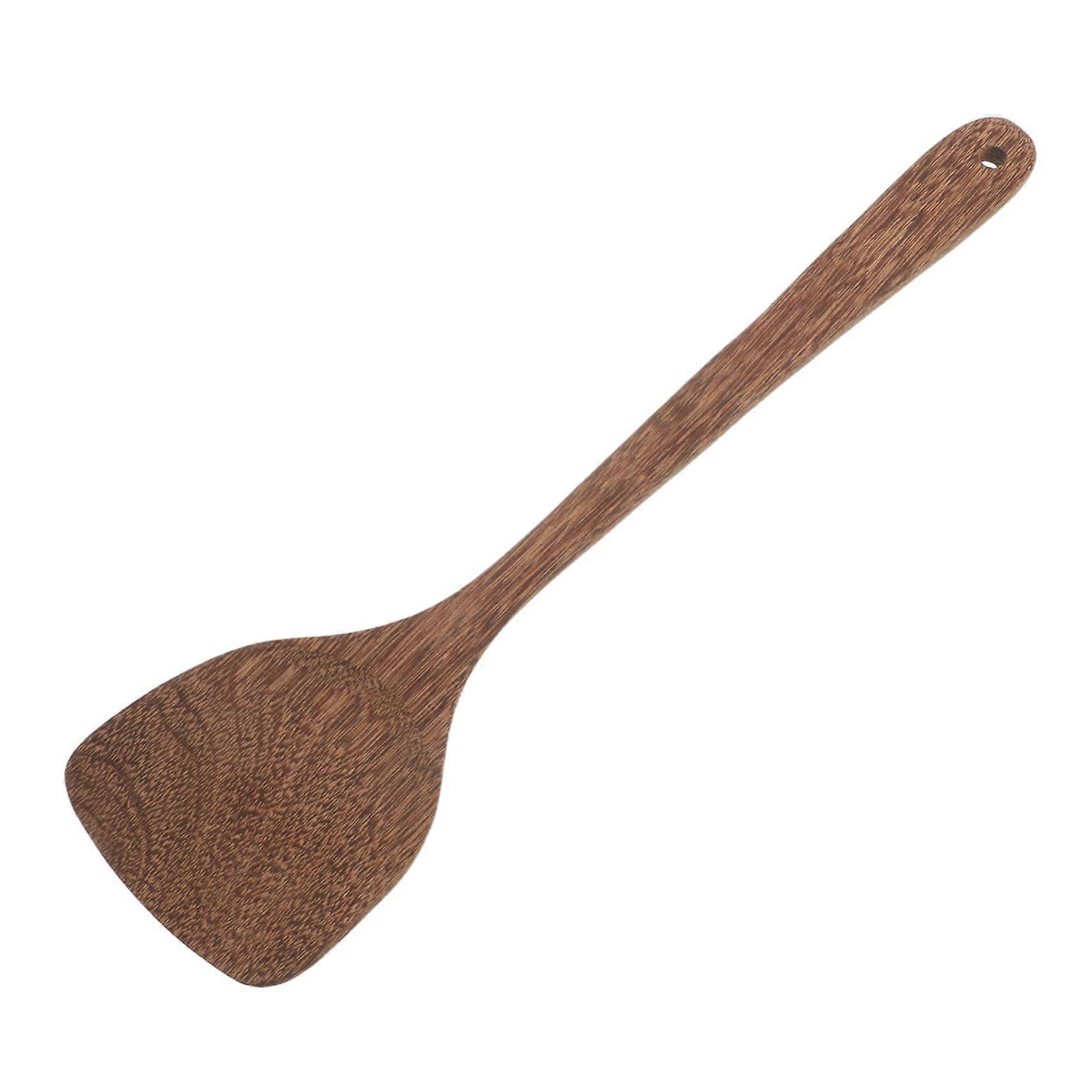 Wooden Frying Spatula for Chicken Wings - Durable Kitchen Utensil for High Temperatures, Ergonomic Design, Non-Stick Compatible