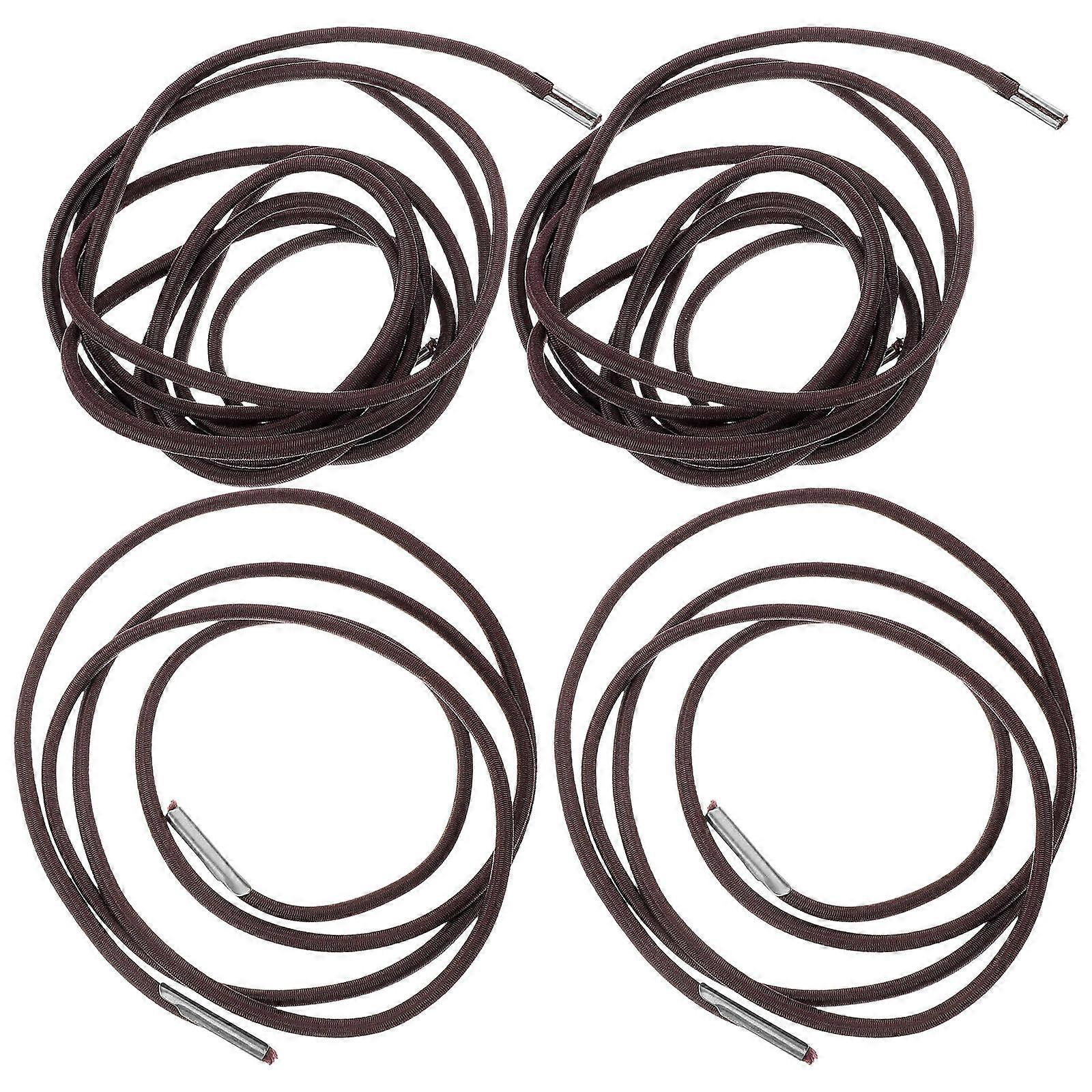 Lounge Chairs Cords Replacement Adjustable Angle and Height Outdoor Lounge 4Pcs