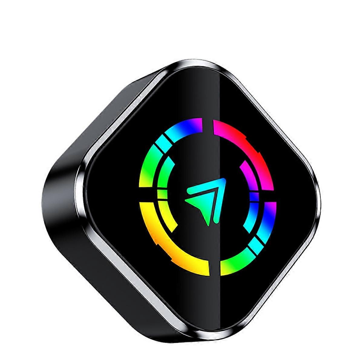 2-i-1 trådlös Carplay Android Auto AI Box Plug and Play USB-bildongel BT WiFi för trådbunden CarPlay/Android Auto-bilar