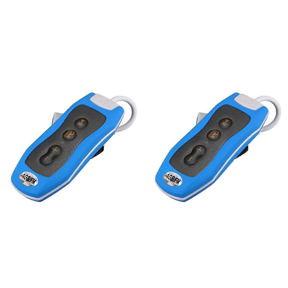 Waterproof IPX8 Clip MP3 Player FM Radio(C)