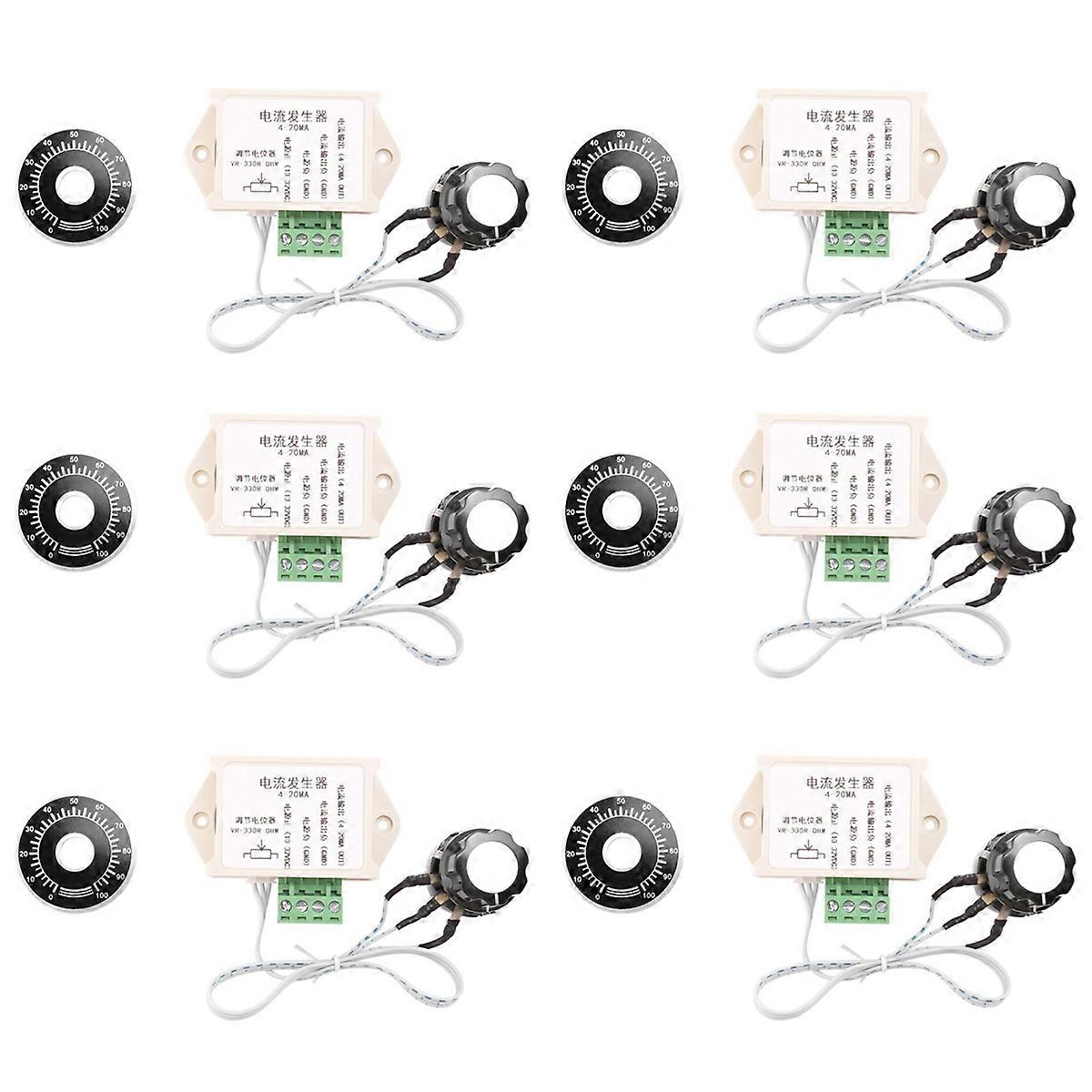 6X 4-20MA Signal Generator 4-20MA Current Generator Adjustable Analog Quantity Current Signal Genera