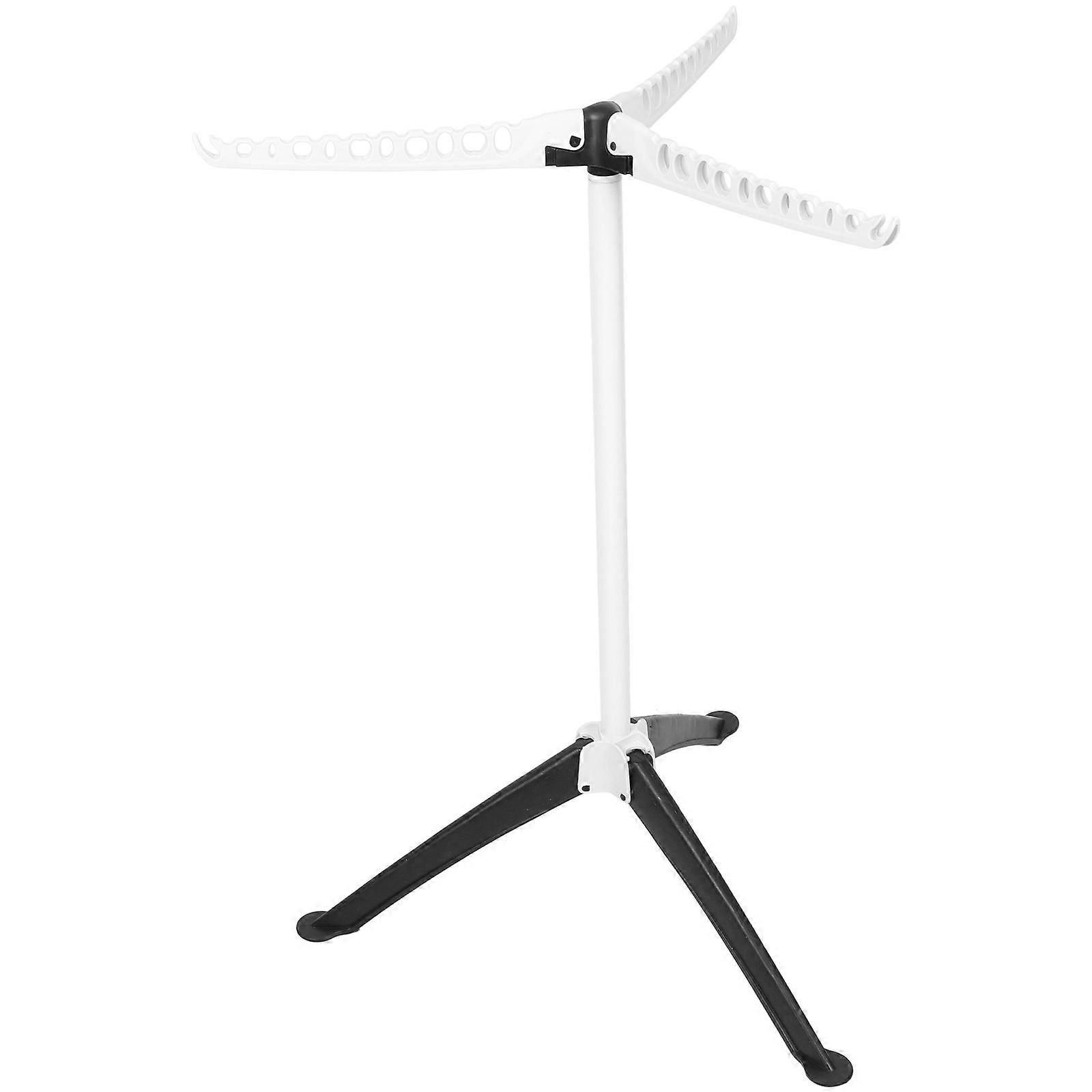 Drying Rack Tripod Foldable Clothes Drying Rack for Laundry Equipment Adjustable Height 1Set