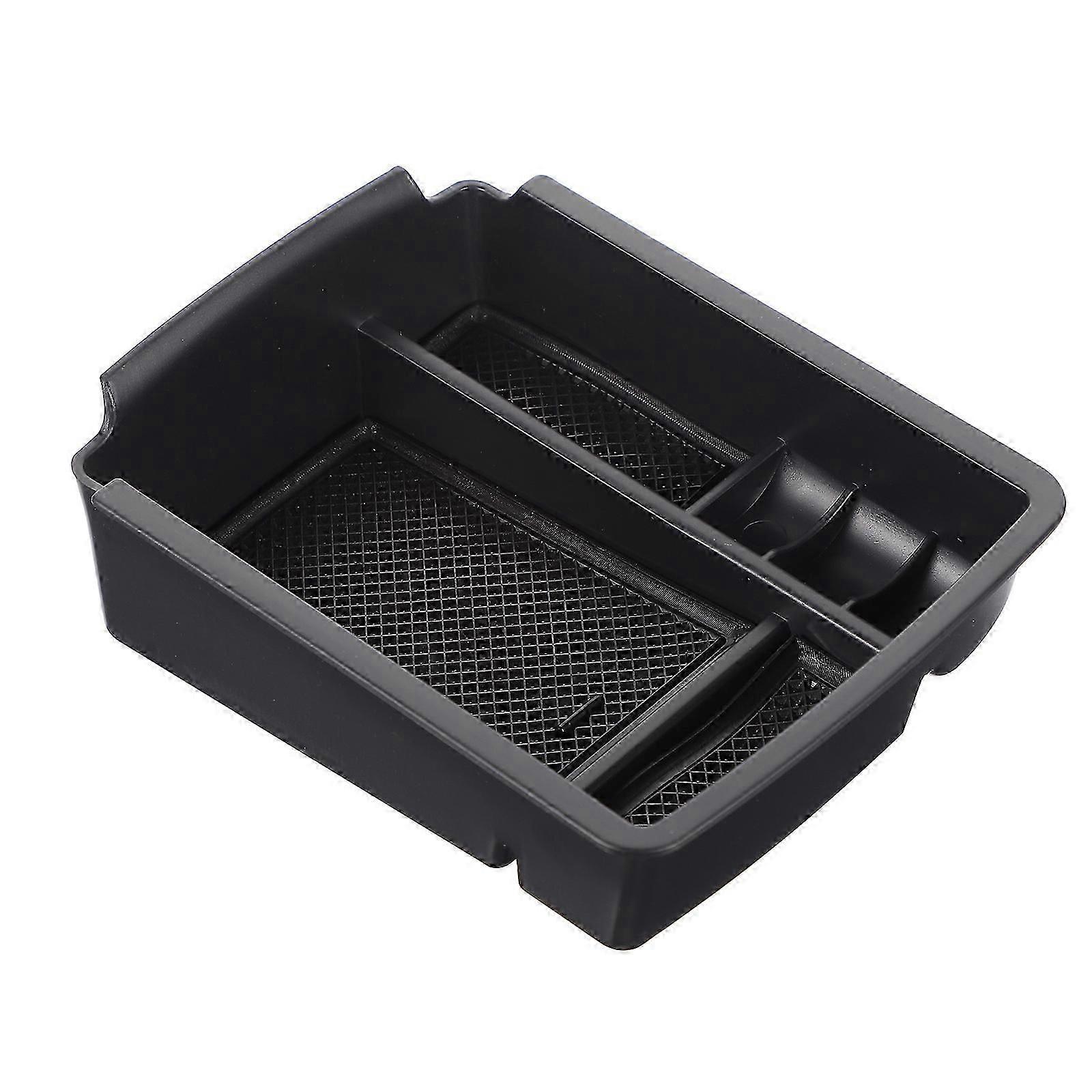 Vehicle Armrest Organizer Center Console Arm Rest Tray Compartment Storage Box