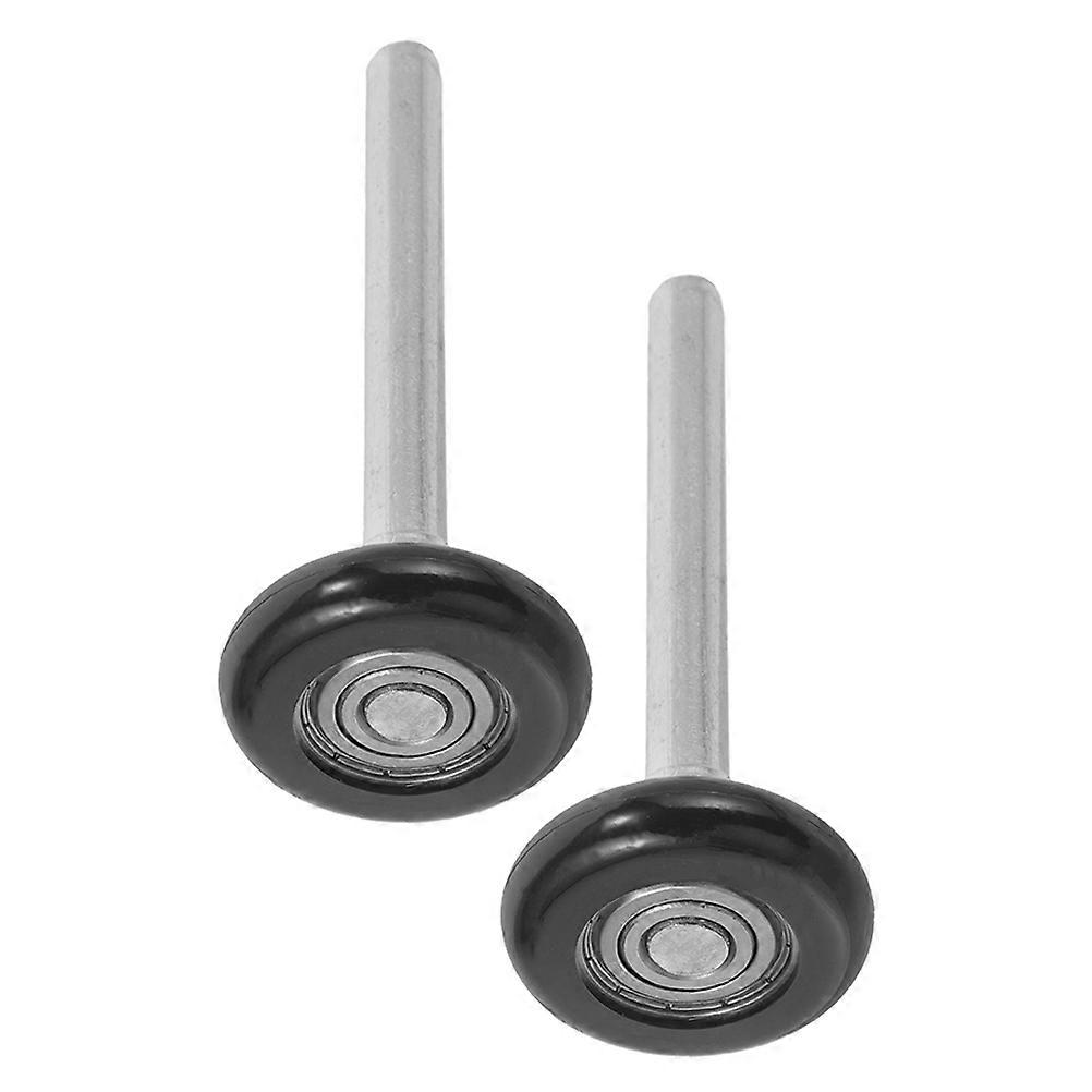 Dirt Prevention Garage Door Rollers Nylon Roller With Stem For Standard Garage Door Rails 2Pcs