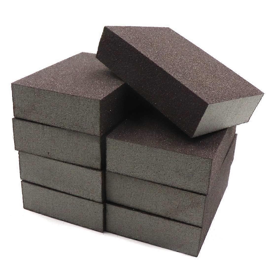 Sanding Sponge Pack Of 8 Elastic Polished Extra Fine 400-600 Grit Sanding Blocks