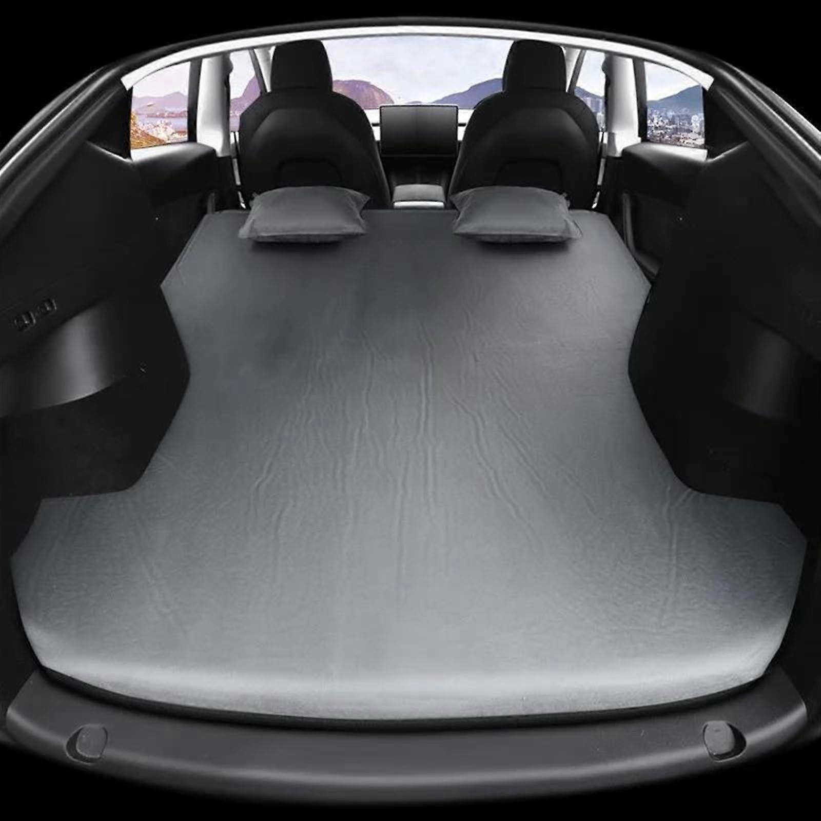 Car Mattress for Tesla Model 3 Y 2017, Inflatable Travel Mattress, Portable, Thickened (Y Grey)