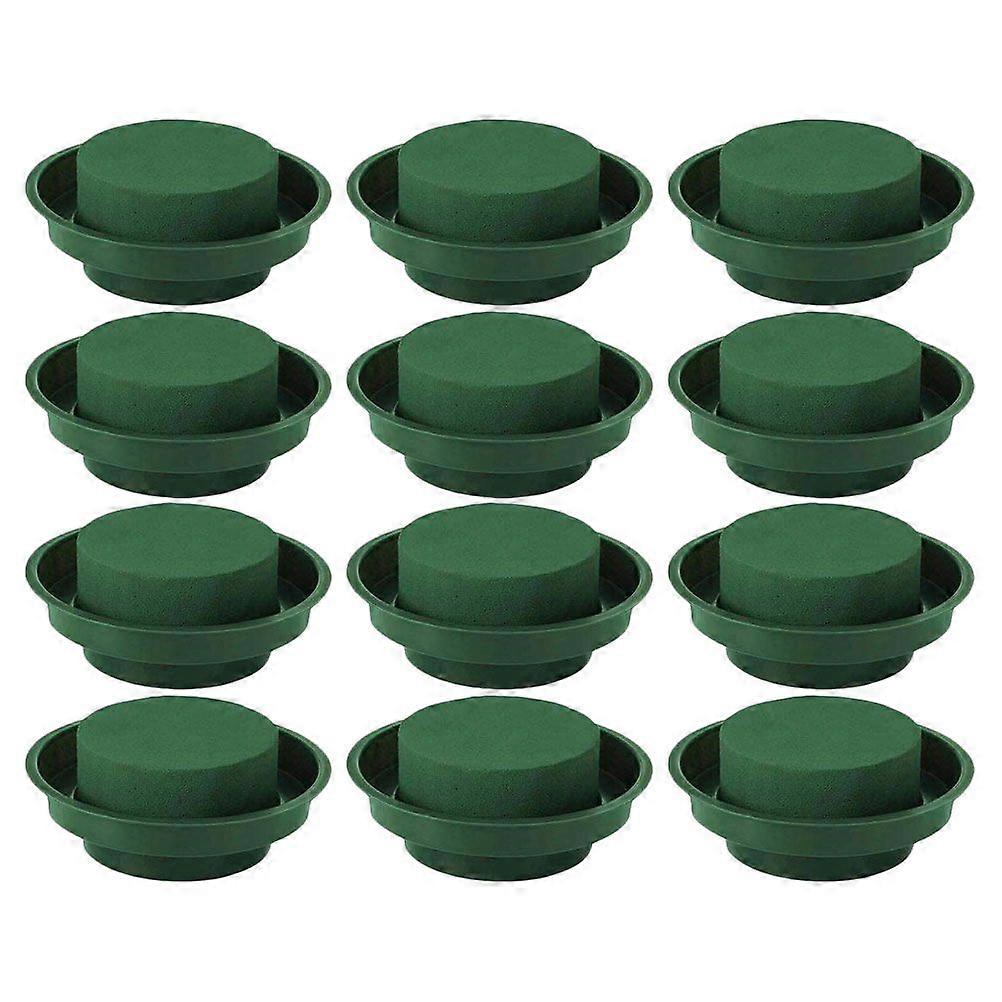 12 pz rotondo schiume floreali ciotola fai da te composizione floreale fango fiore fresco fango