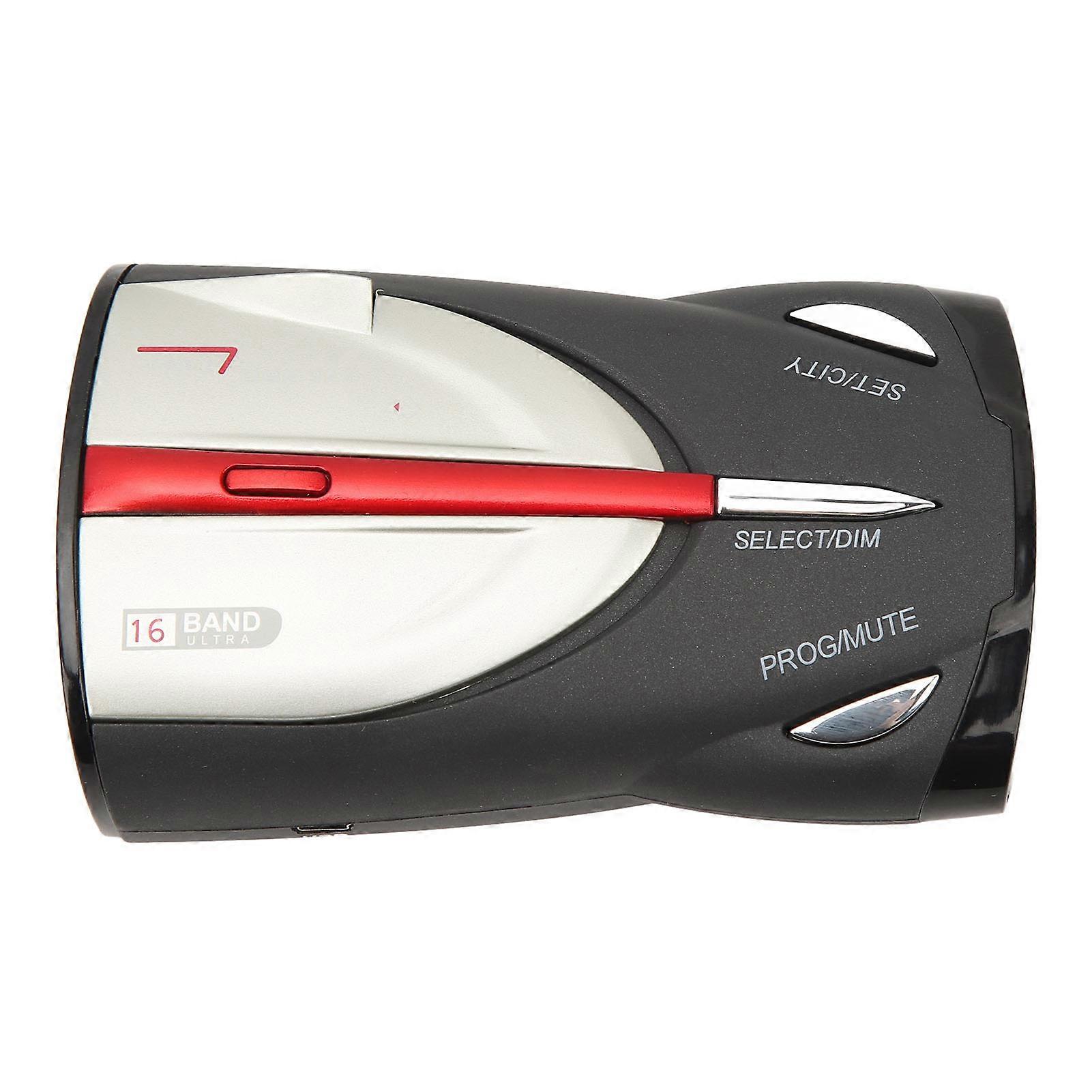 Car Radar Detector 360 Degree Detection Interference Signals Filtering Voice Alert and Car Speed Alarm System 