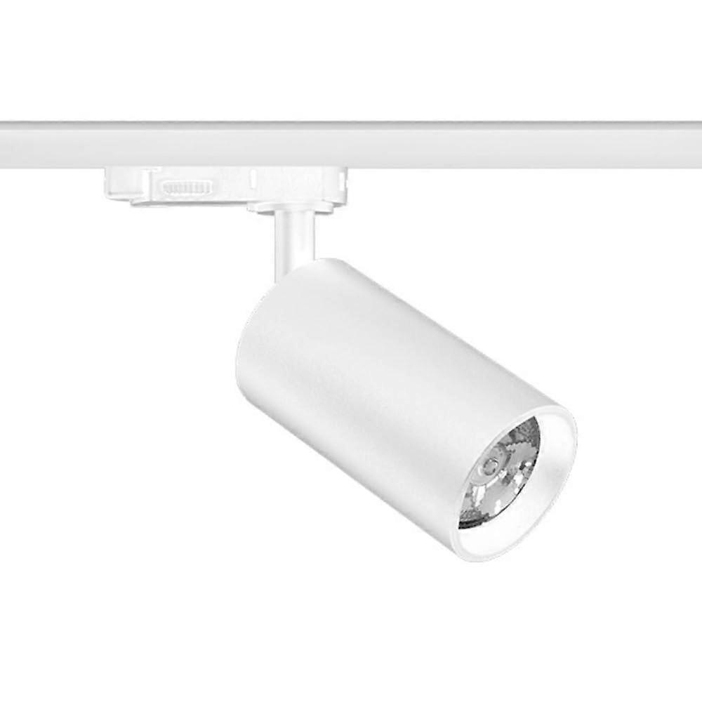Basic Picolo V3 Rail Spotlight 3 Phase GU10 White LED Compatible Flexible Spot for Rail Systems