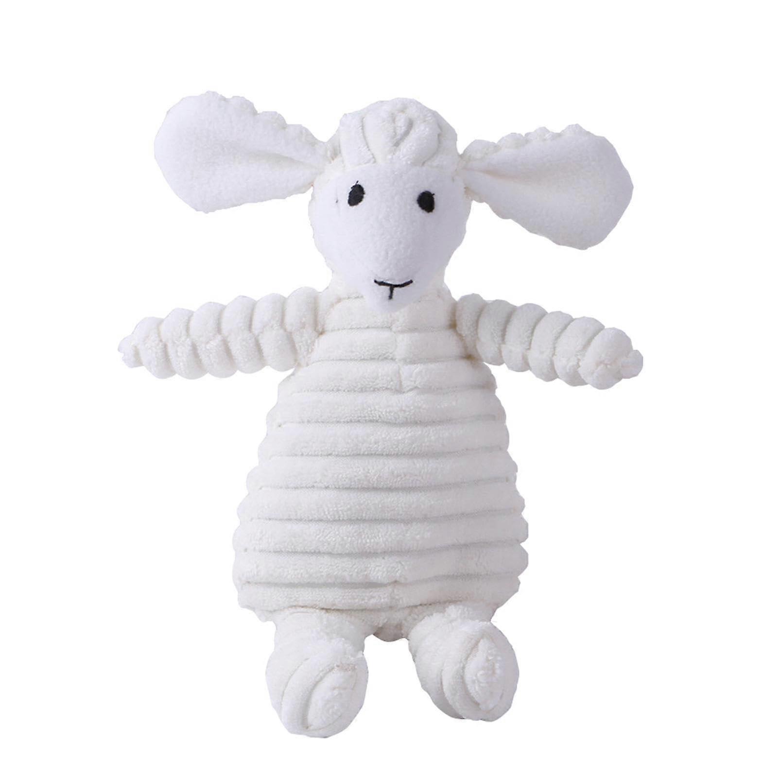 Chew toy for teething dogs, squeaky toy for German Shepherds  plush sheep