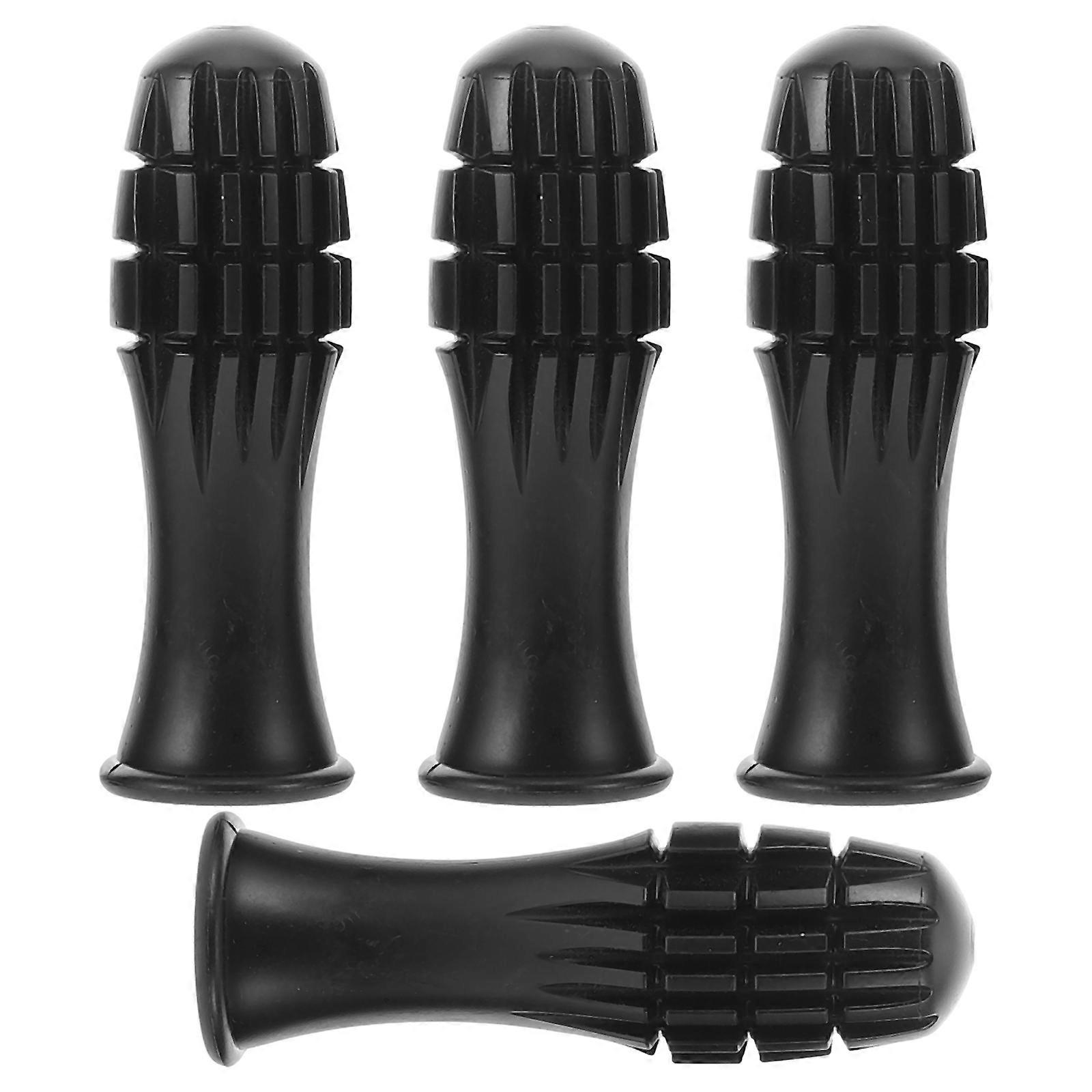 4pcs Ergonomic Foosball Handles Durable Replacement Parts for Table Football, Slip Resistant Grip for at Home or Parties