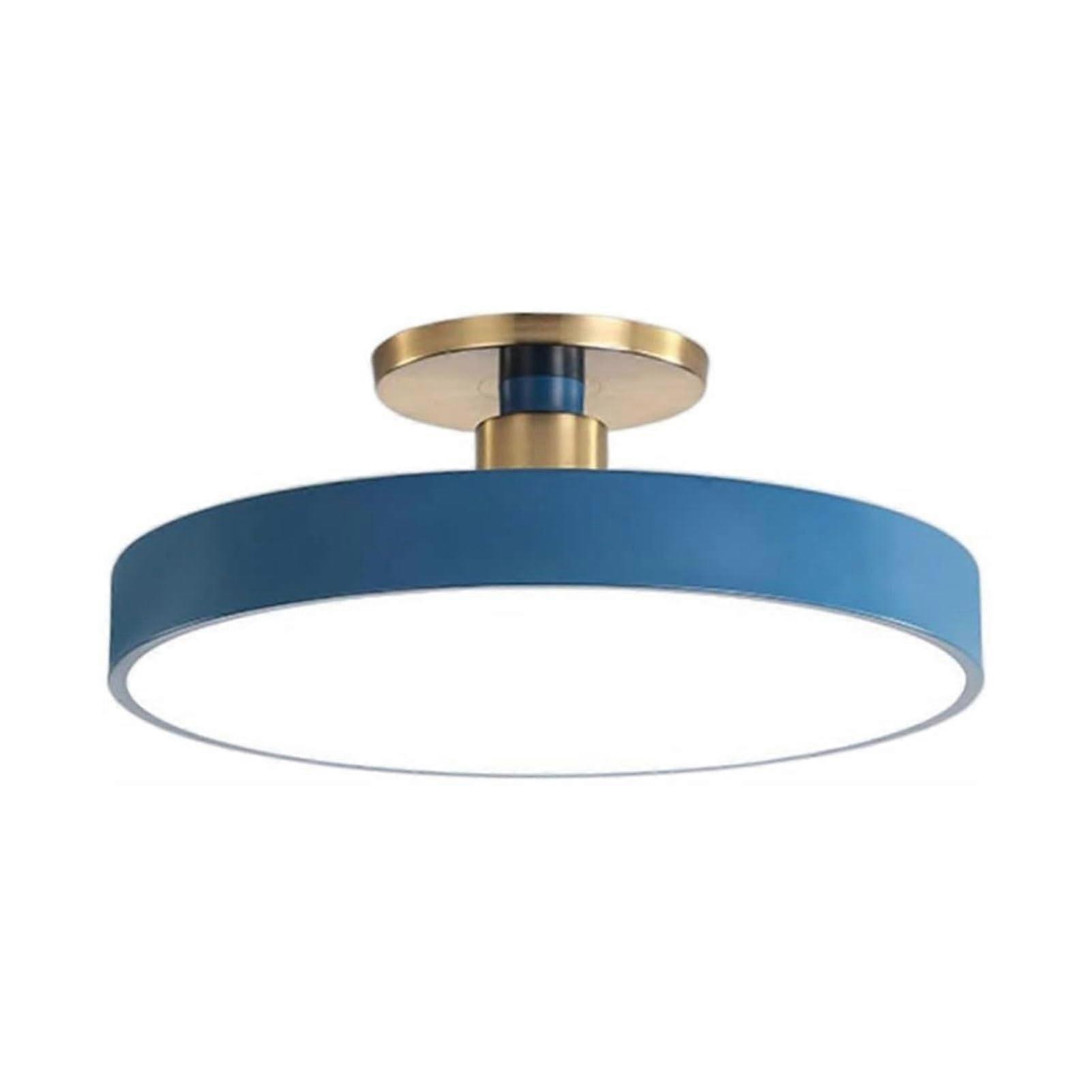 Mid-Century-Leuchten Ceiling Light Macaron LED Lampshade Recessed Mount Dimmable 3000K-6000K 40W 3800 Lumen 50 cm