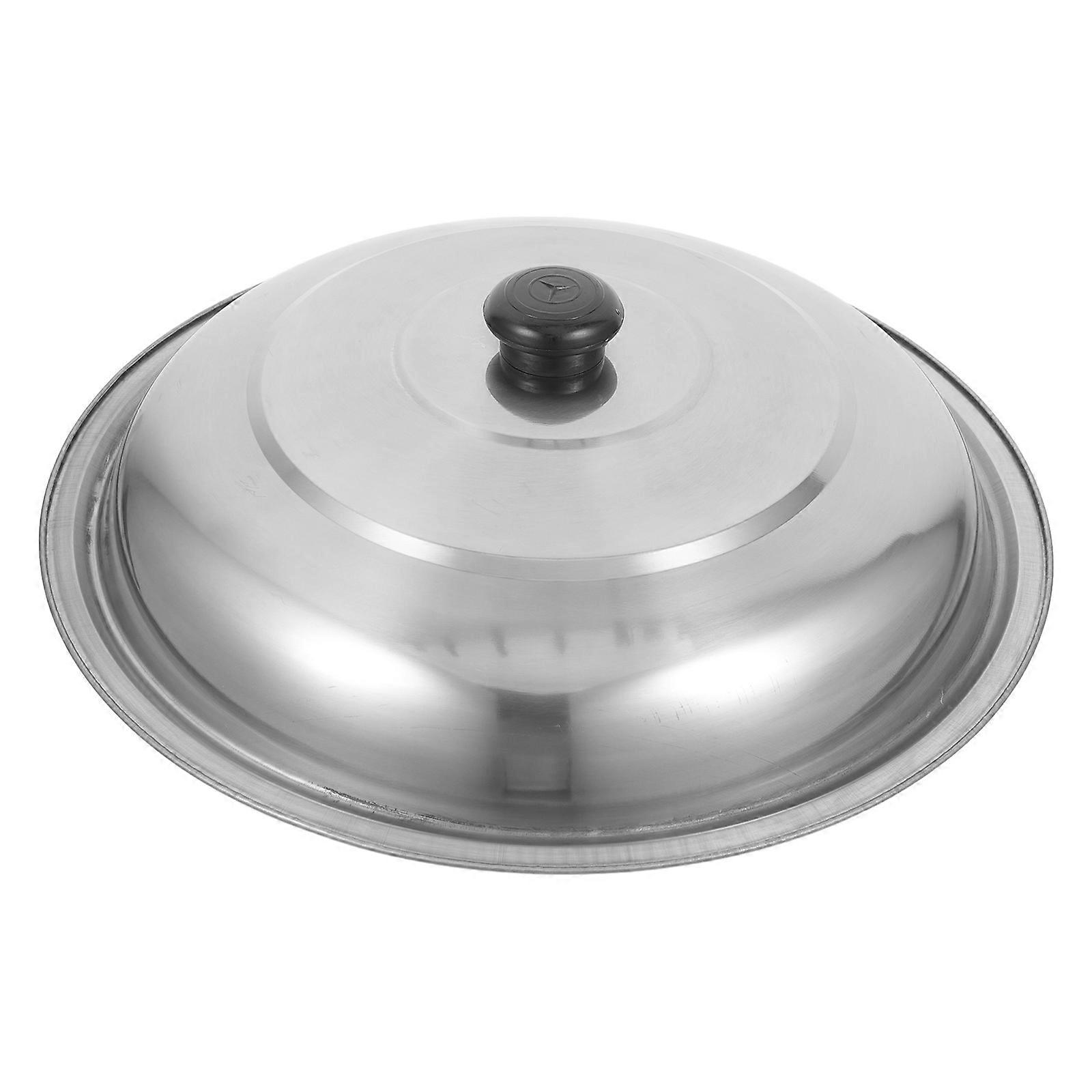 Frying Pan Lid Cookware Lids Secure Fit Design Pot Covers for Cooking Home Users 1Set