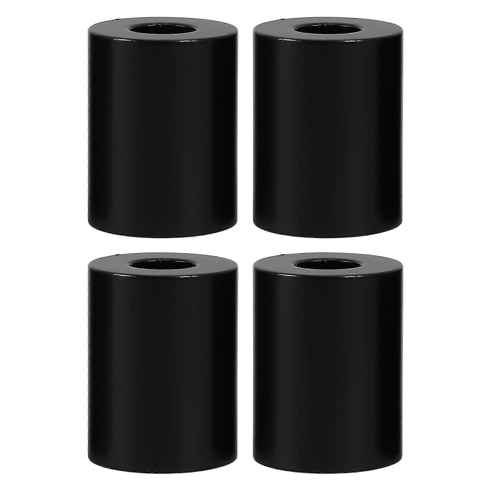 Vehicle Bumper Pad Engine Anti Collision Pad Noise Reduction Engine Performance Enhancement Black 2.60X2.00X2.00CM 4Pcs