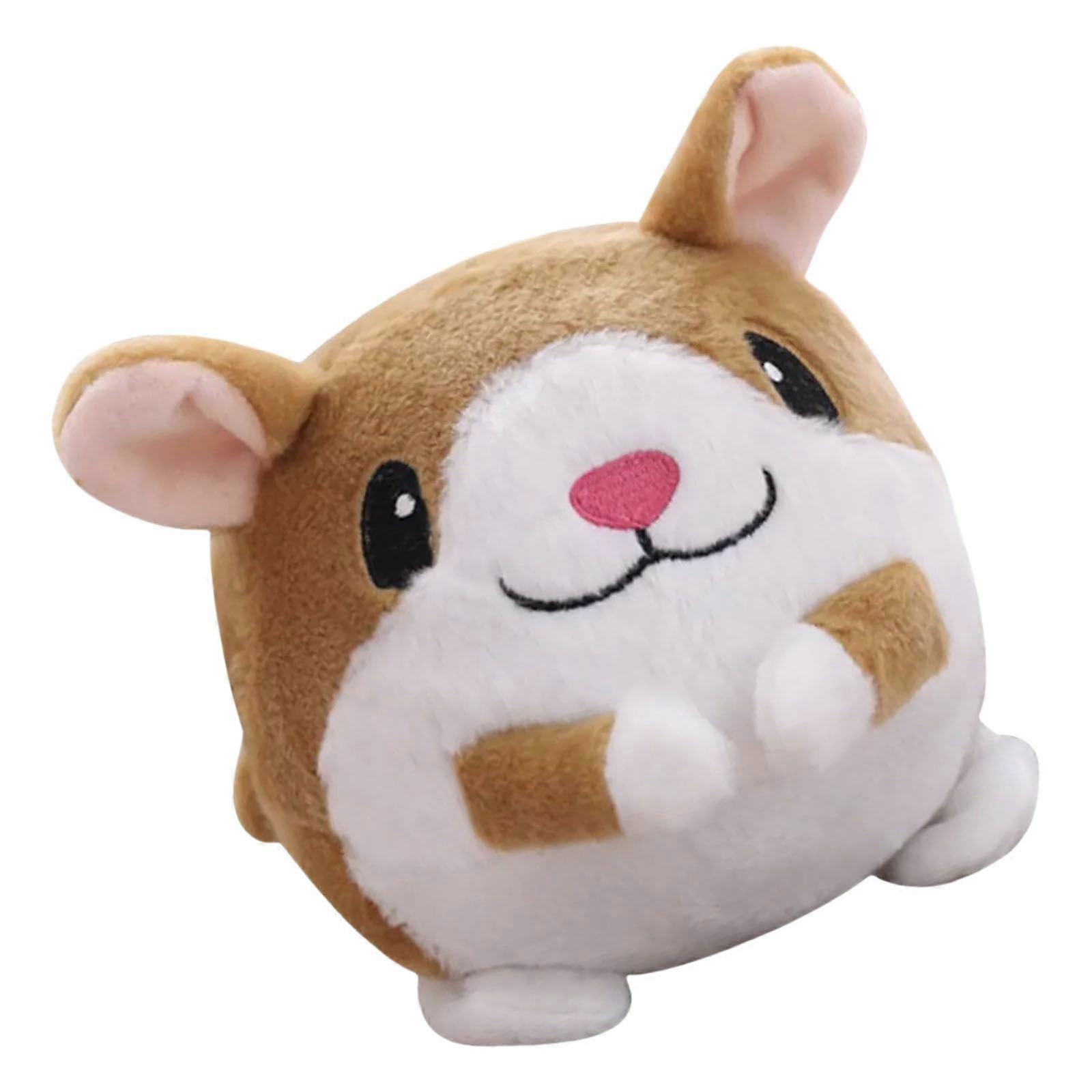 Interactive Jumping Pig Dog Toy Vibrating Plush for Cats and Dogs with Sound and Shake Rechargeable HamsterEnhanced Version