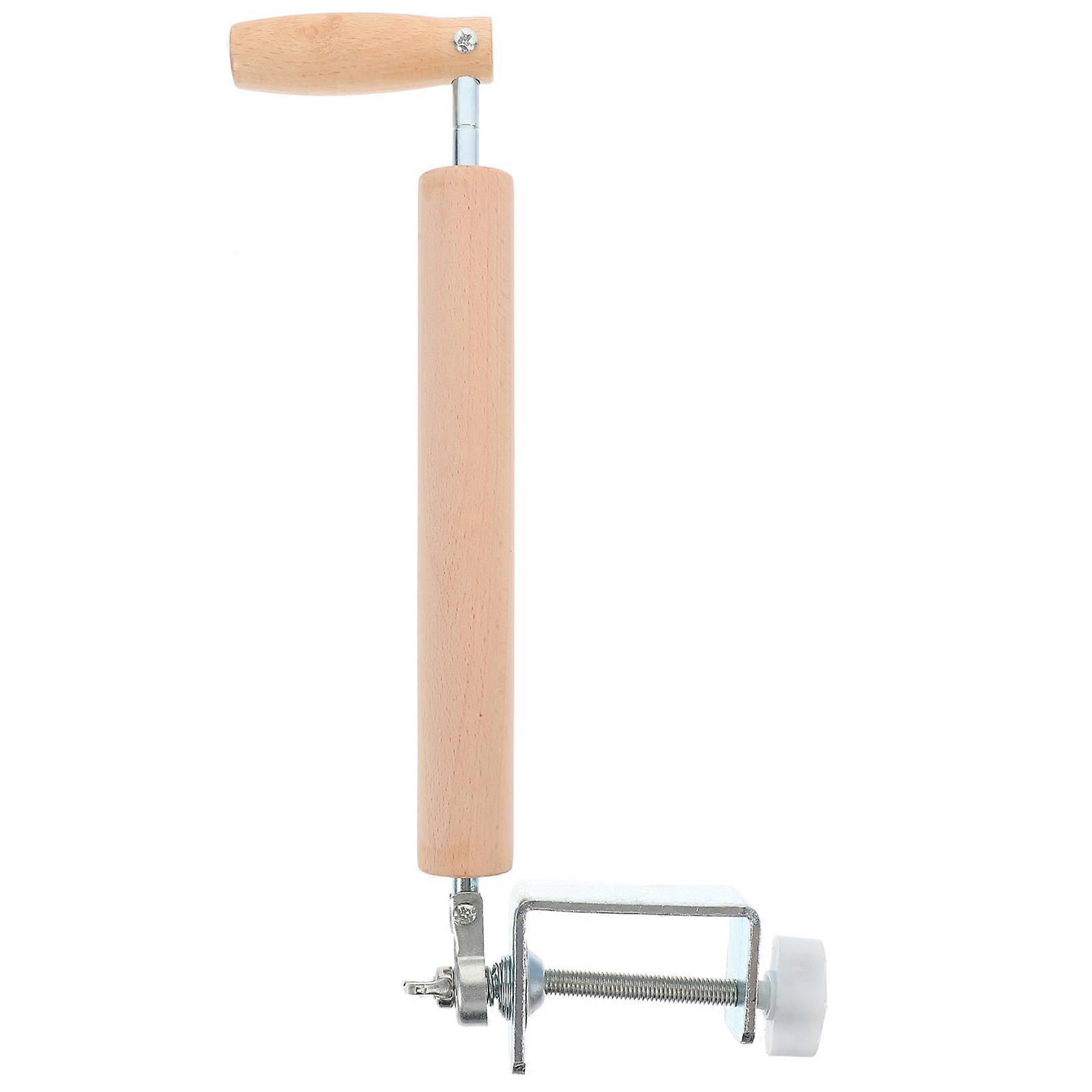 Ergonomic Rotating Rolling Pin for Dough, Pastry, Dumplings & Pizza   Beech Wood Design, Kitchen Baking Tool