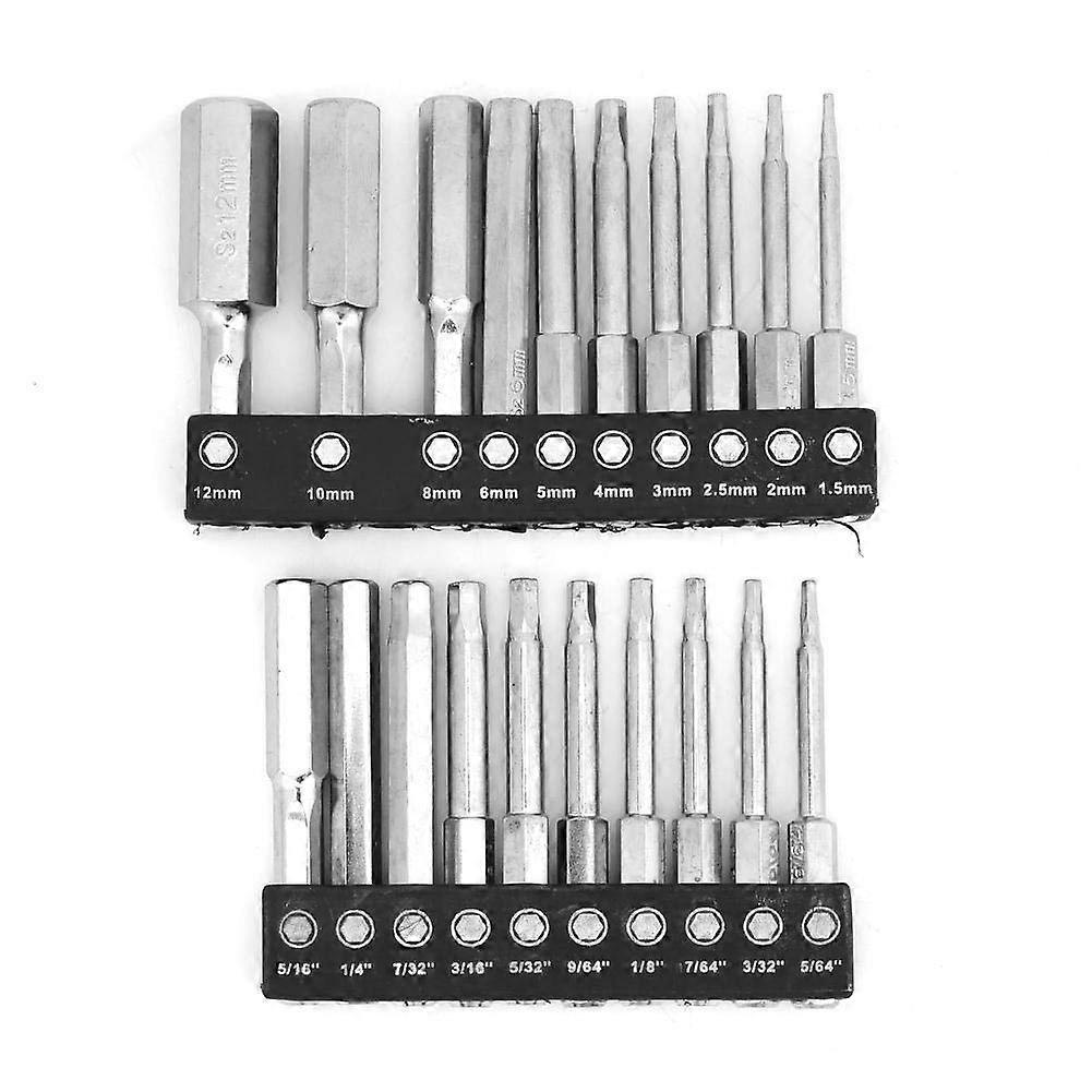 Valentine's Day Present Durable Screwdriver Drill Bit Wide Application Hexagonal Drill for Electric Drills with Cordless Drills