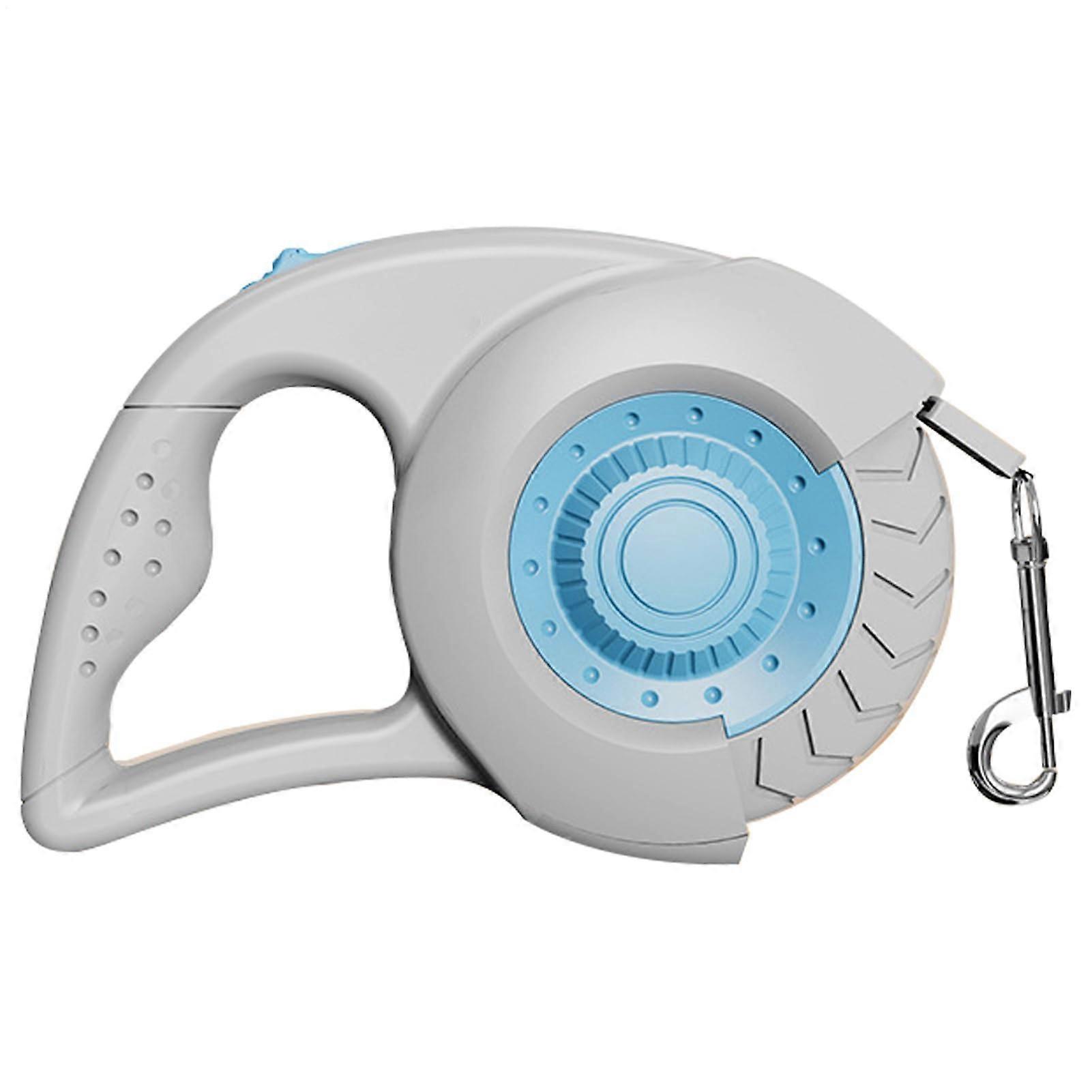 Retractable Dog Leash for Small to Medium Dogs, 18x11cm, Chew Resistant, Automatic Extendable Rope with Lock Control