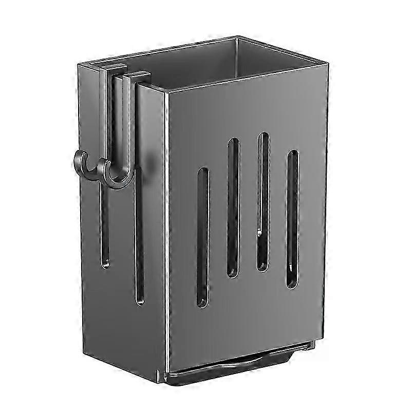 2025 Grey adhesive kitchen utensil storage rack