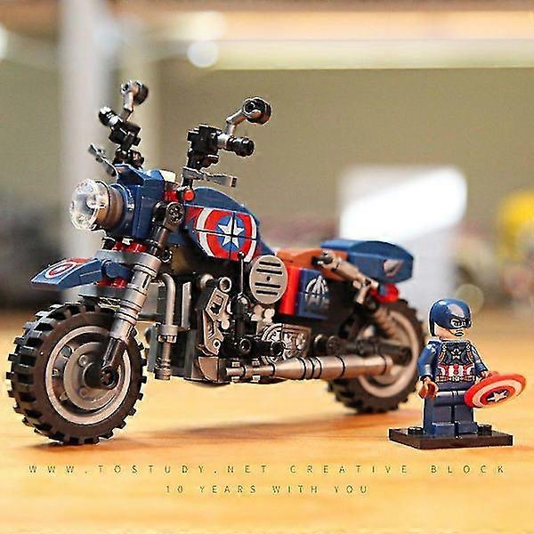 Harley Motorcycle Model Children's Educational Assembly Toys