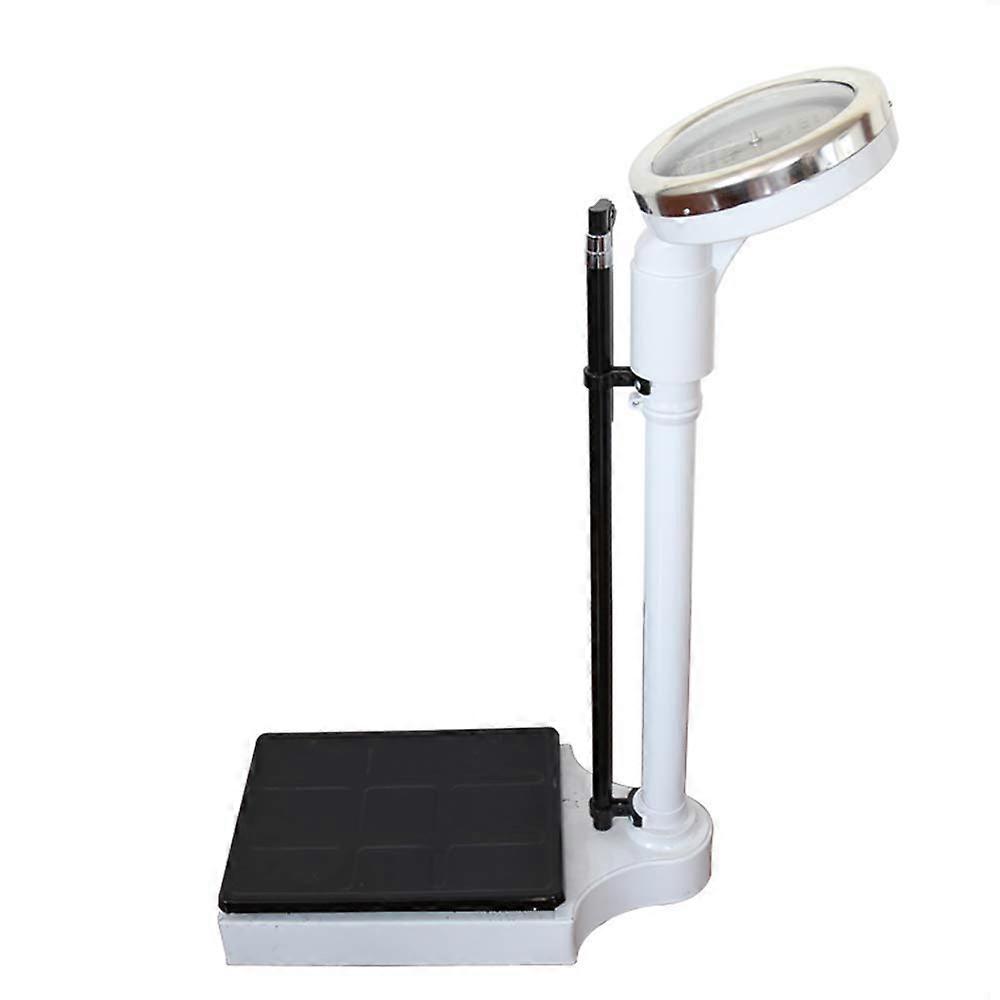 Mechanical scale, precision scale, body composition analyzer, analog, large dial, no batteries required.