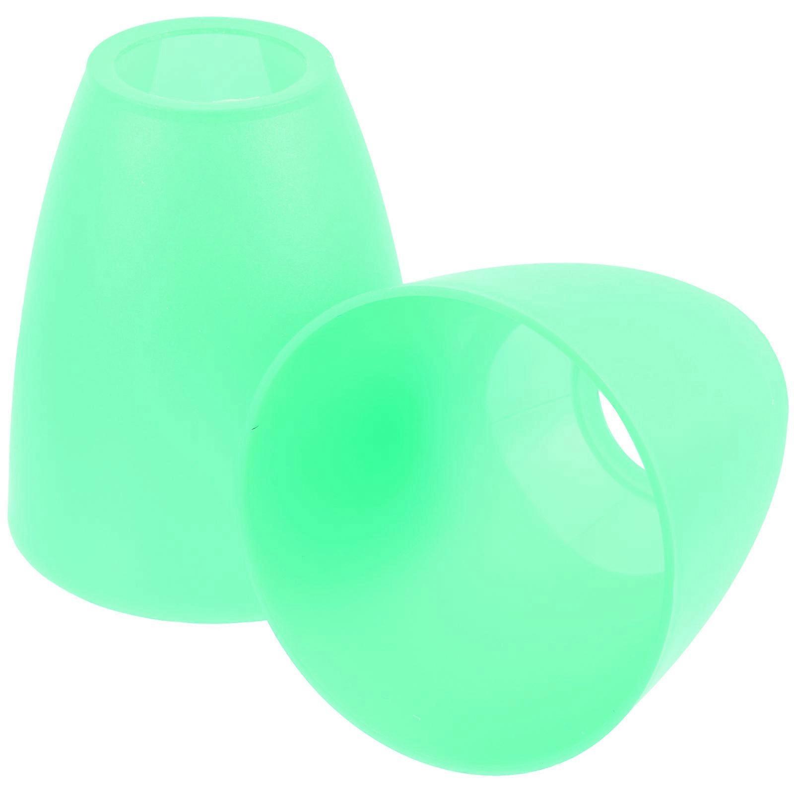 Replacement Lamp Shade Plastic Light Diffusion For Pendant Lamp 2Pcs