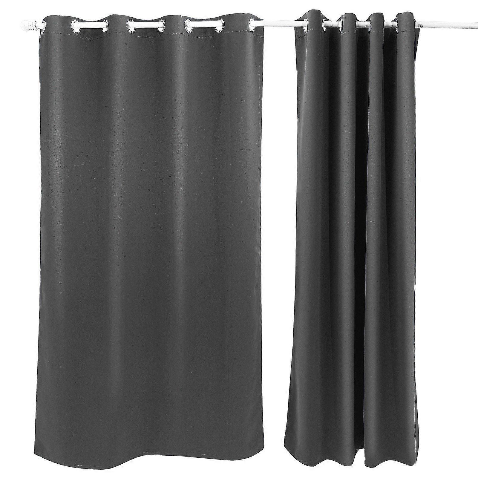 Room Darkening Curtains Bedroom Modern Light Blocking 2Pcs