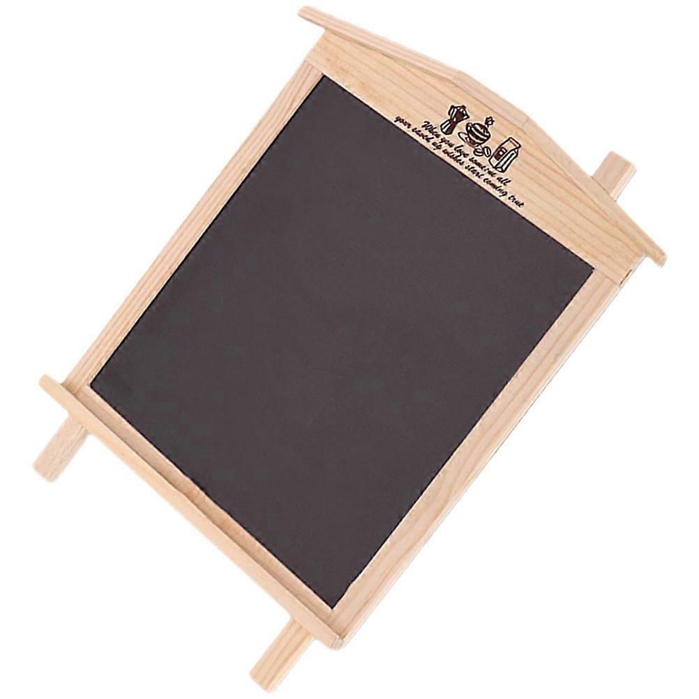 Magnetic Small House Blackboard Desktop Message Board for 1Set