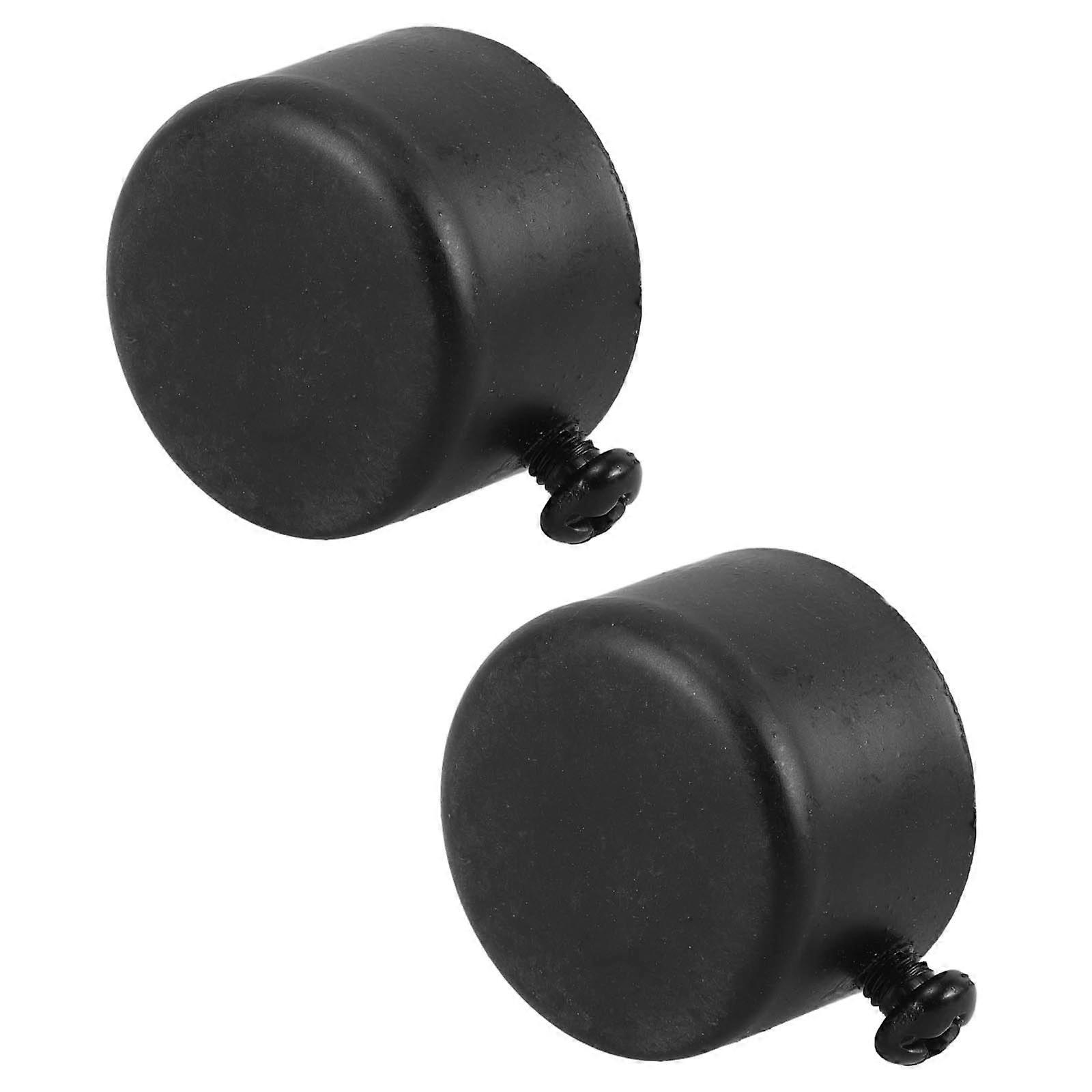 Curtain Accessories Round Metal Plug For Interior Designers And Versatile Use 1.6×1.2×0.8in 2Pcs