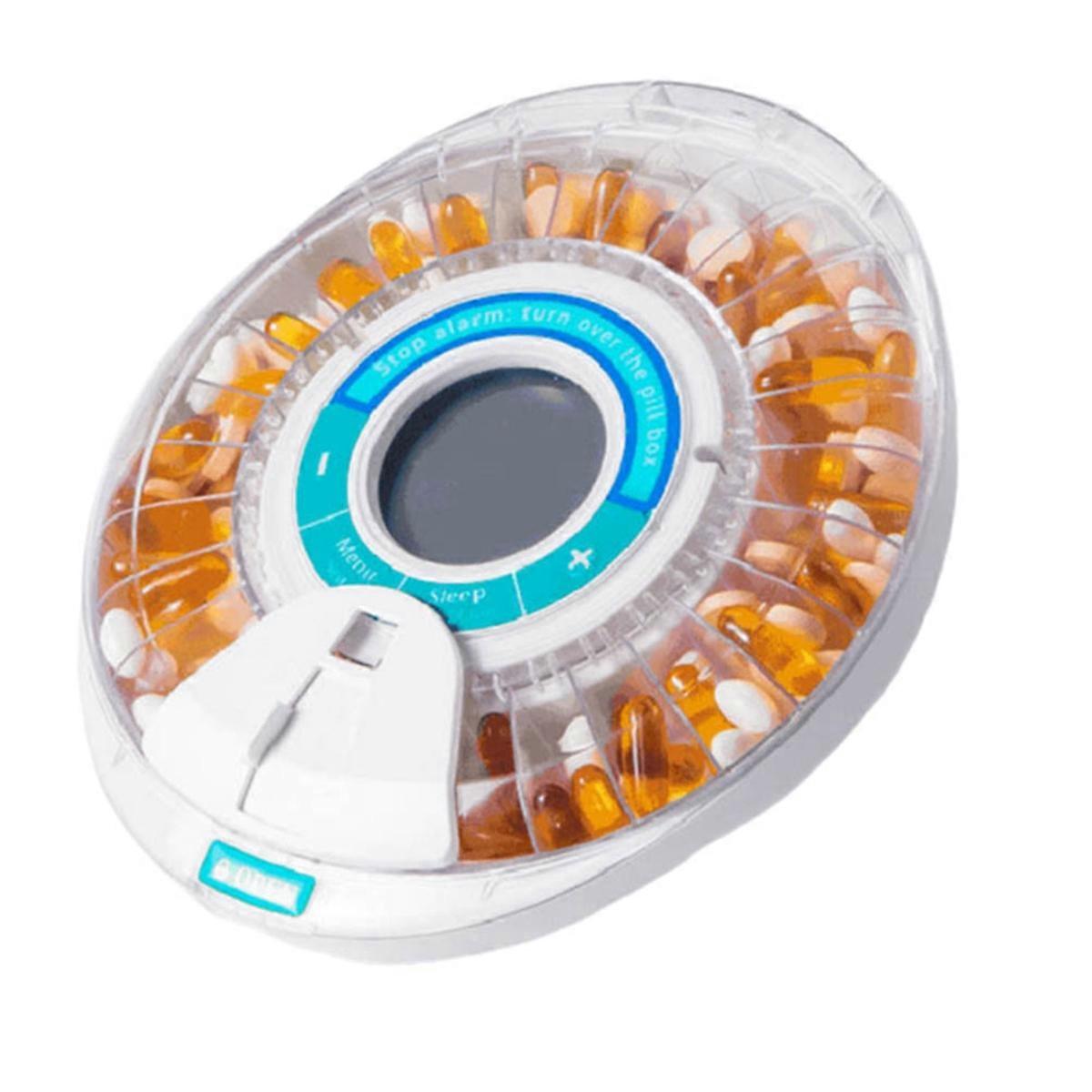 Automatic Pill Dispenser for Elderly with Alarm,Sound&Light Reminders