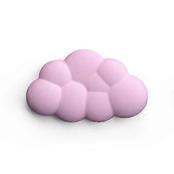 Cloud-like keyboard and mouse wrist rest pad, soft comfort.