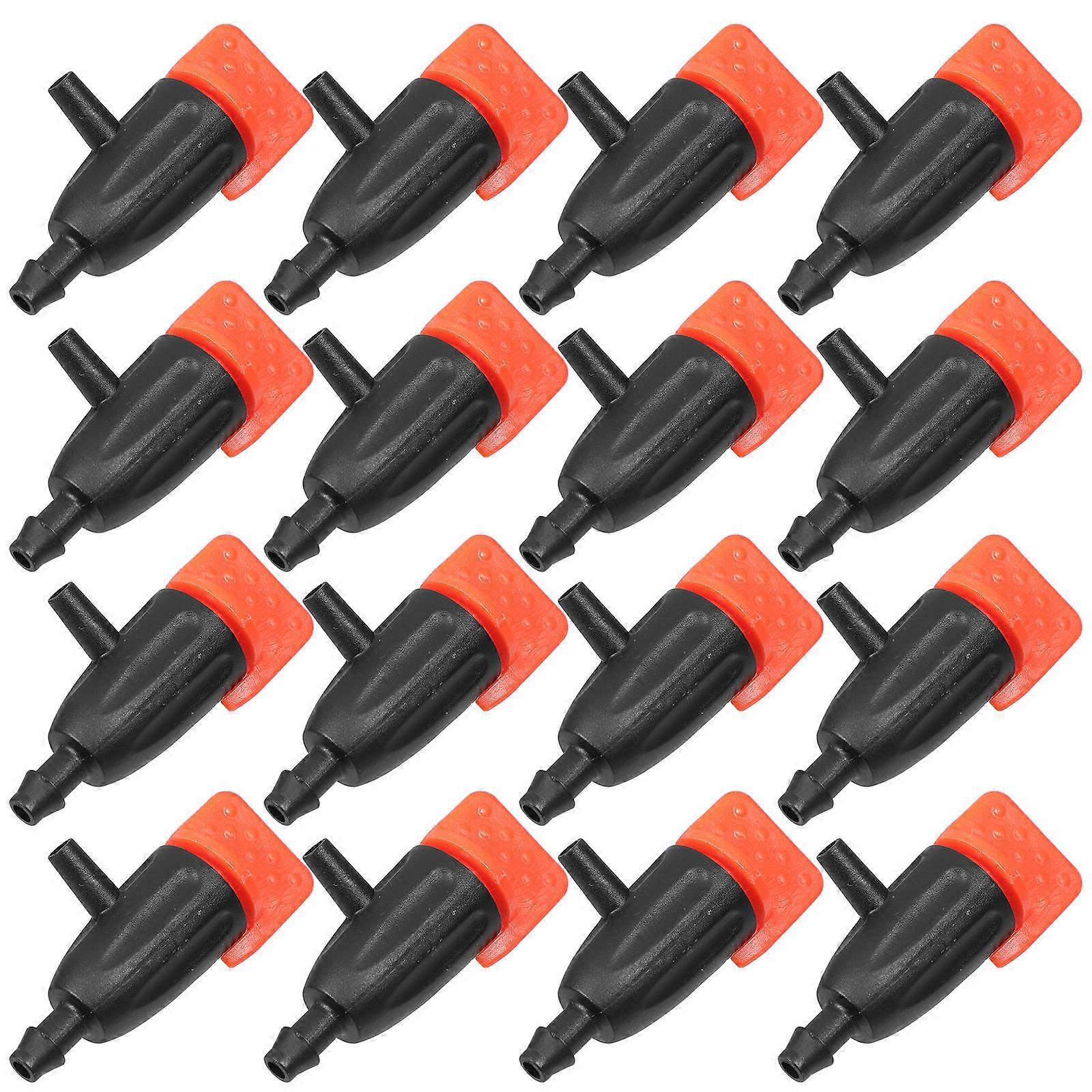 Durable 30pcs Adjustable Irrigation Drip Emitters for Even Water Distribution in Gardens and Farms Multi POM