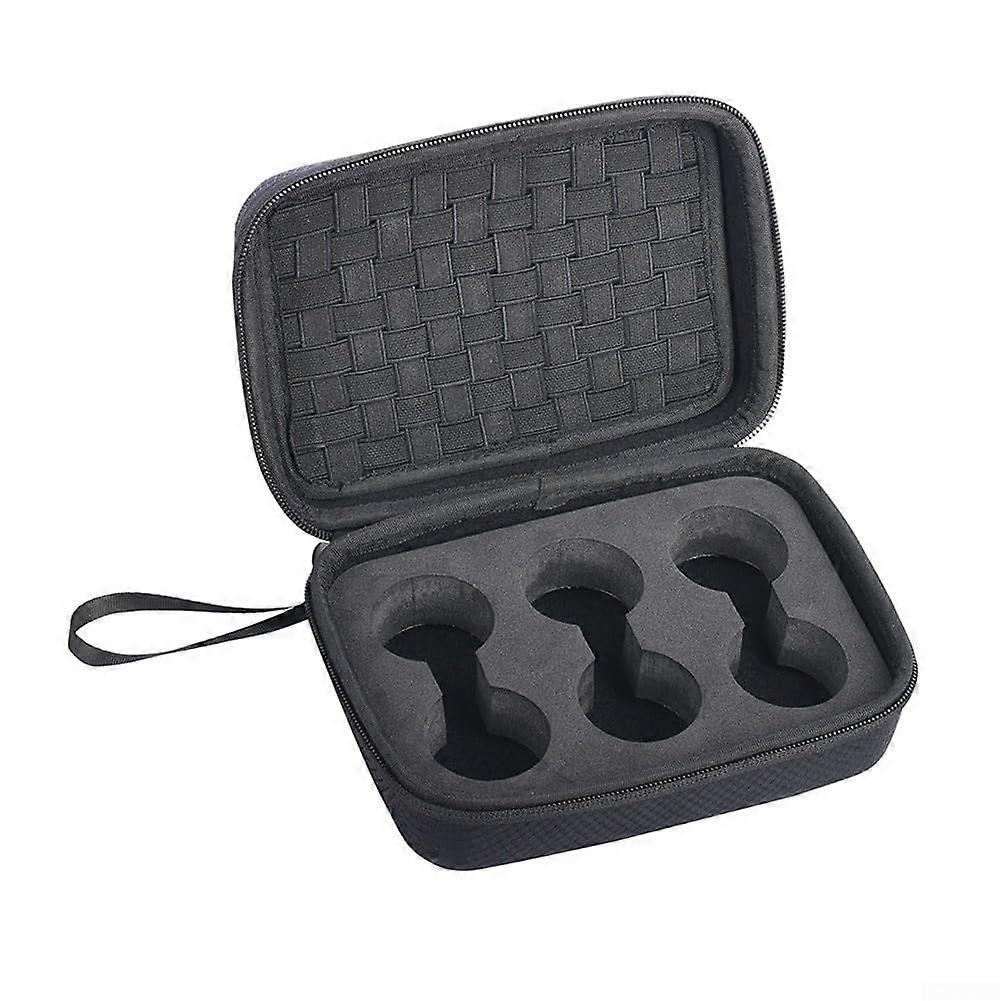 Golf travel bag designed to protect up to 6 balls during transit.