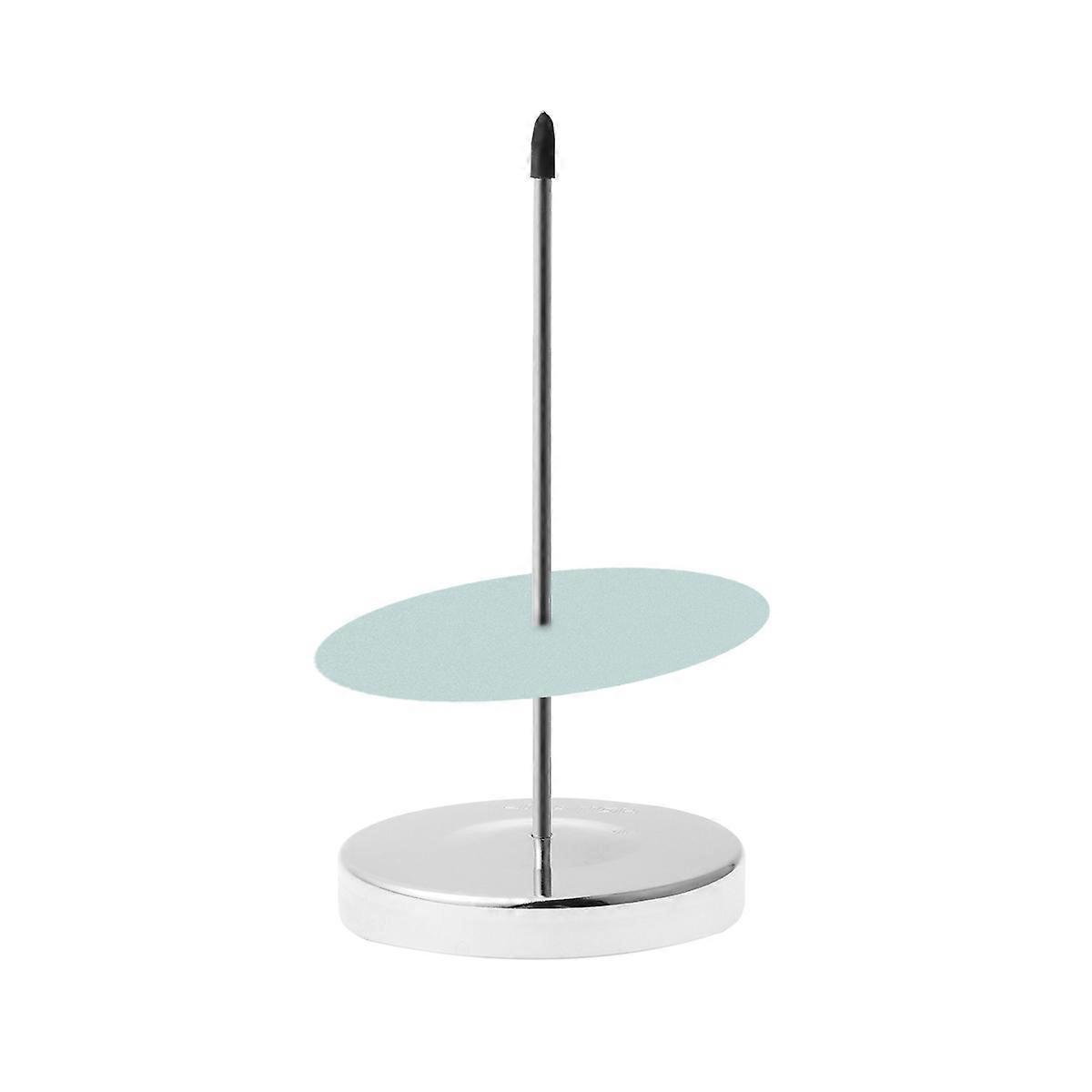 Stainless Steel Receipt Holder for Office with Dark Grey Memo Fork Ideal for Desk Organization 2pcs