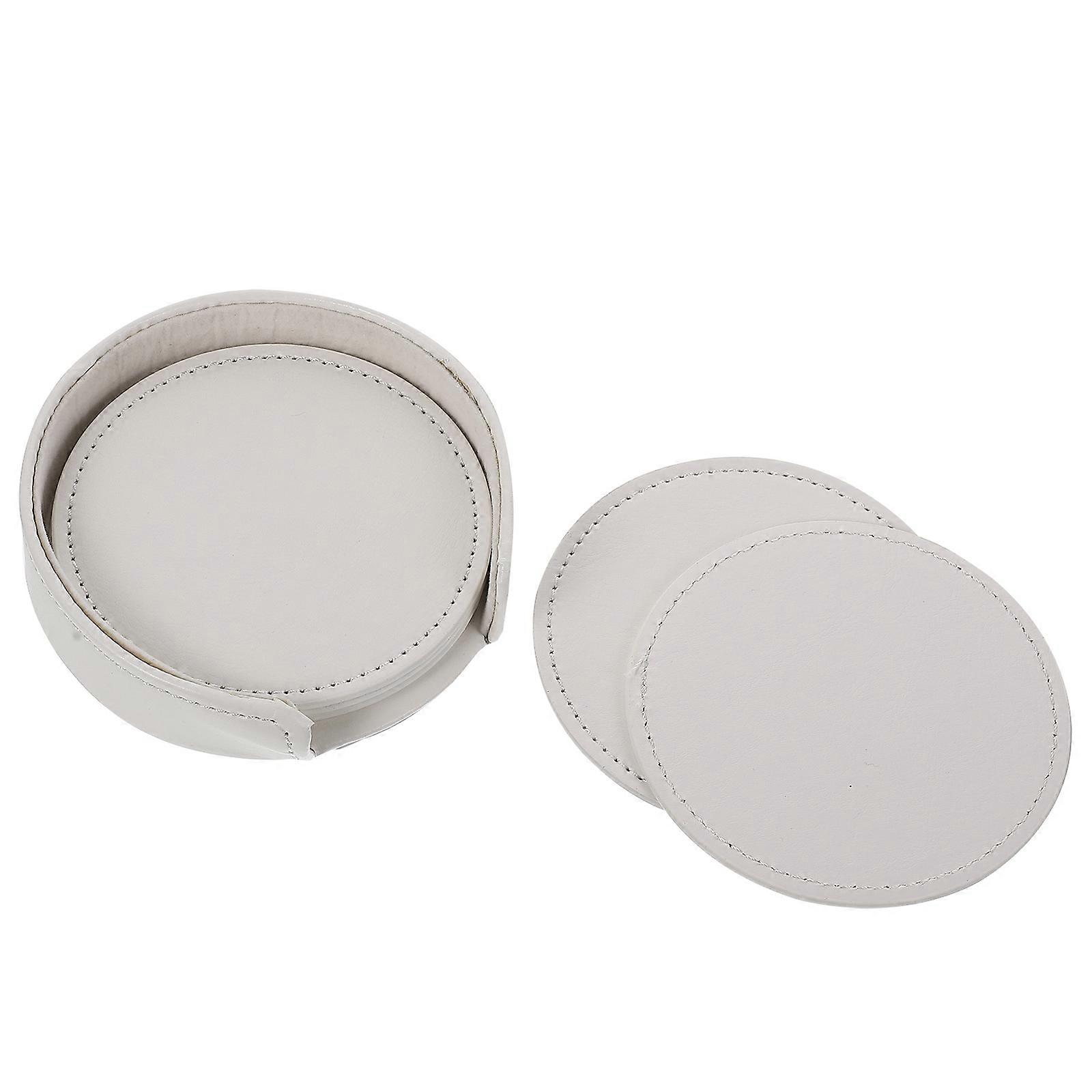 Coaster for Drinks Protective Pad Simple and Generous Design Family Living Rooms 10.5X10.5cm 1Set
