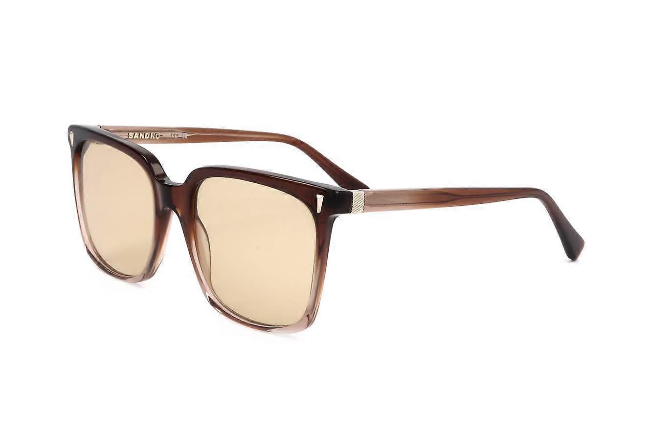 Sandro_ Lunettes de soleil Sandro SD6038 125 MARRON GRAD 54/18/140 FEMME Brown 54 mm