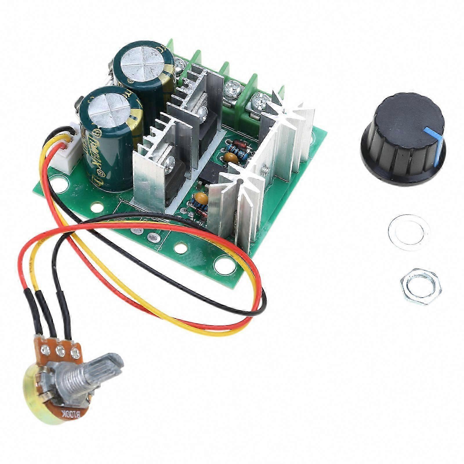 DC12V-40V Max 10A Speed Regulator PWM for DC Motor Control Supply Adjustable Voltage Regulator Motor Speed Controller