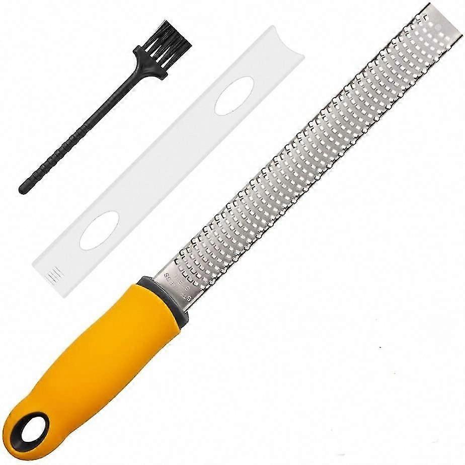 Lemon Zester with Razor-Sharp Stainless Steel Blade for Easy Peeling & Grating
