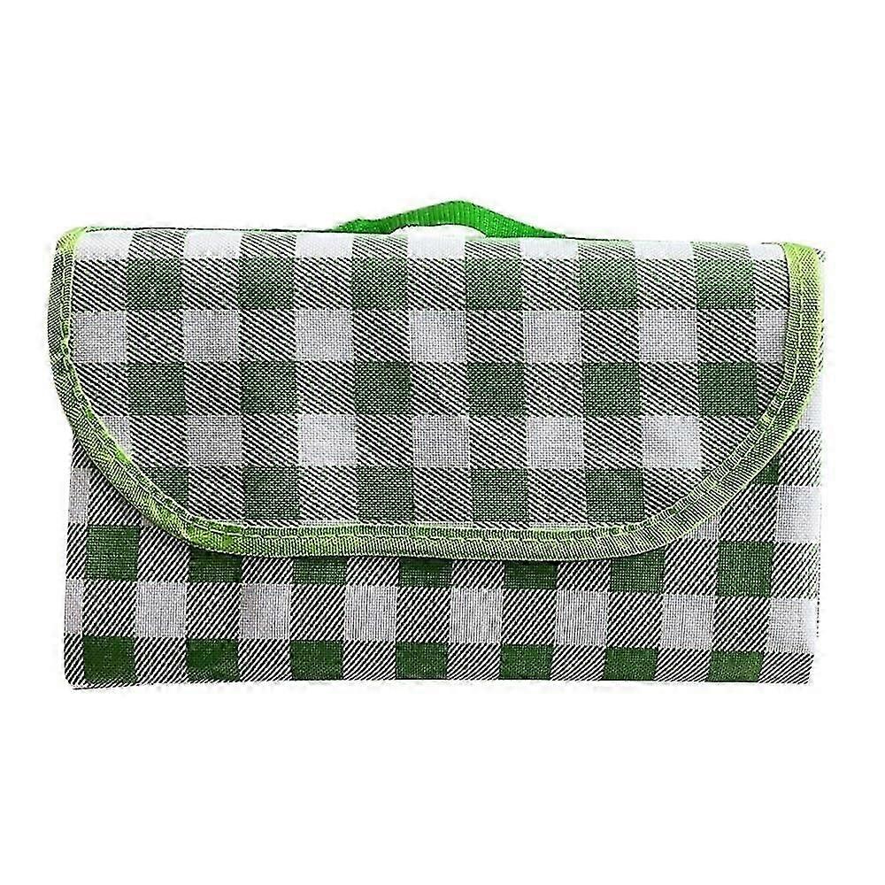 Sand Beach Mat Foldable Camping Picnic Blanket Green