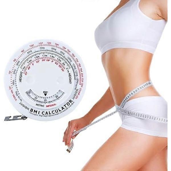 Body fat measuring tape, BMI index tape, portable body measuring tape, fitness tape measure.