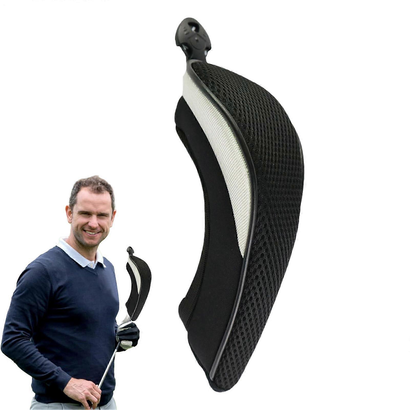 Protective Covers for Golf Clubs | Waterproof Black Driver Covers with Organisational Storage Function