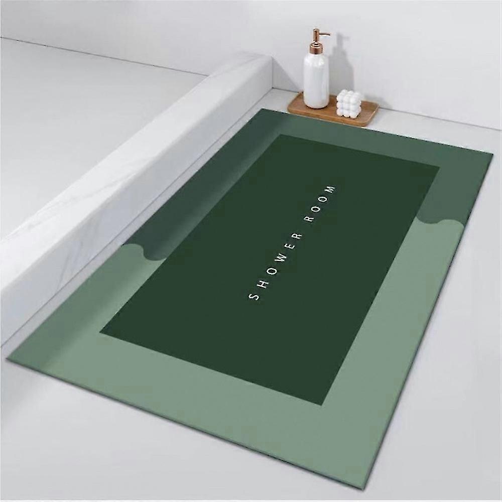 الحمام ماصة الكلمة حصيرة دياتوم الطين لينة حصيرة عدم الانزلاق التجفيف السريع الحمام القدم حصيرة الحمام المرحاض باب السجاد